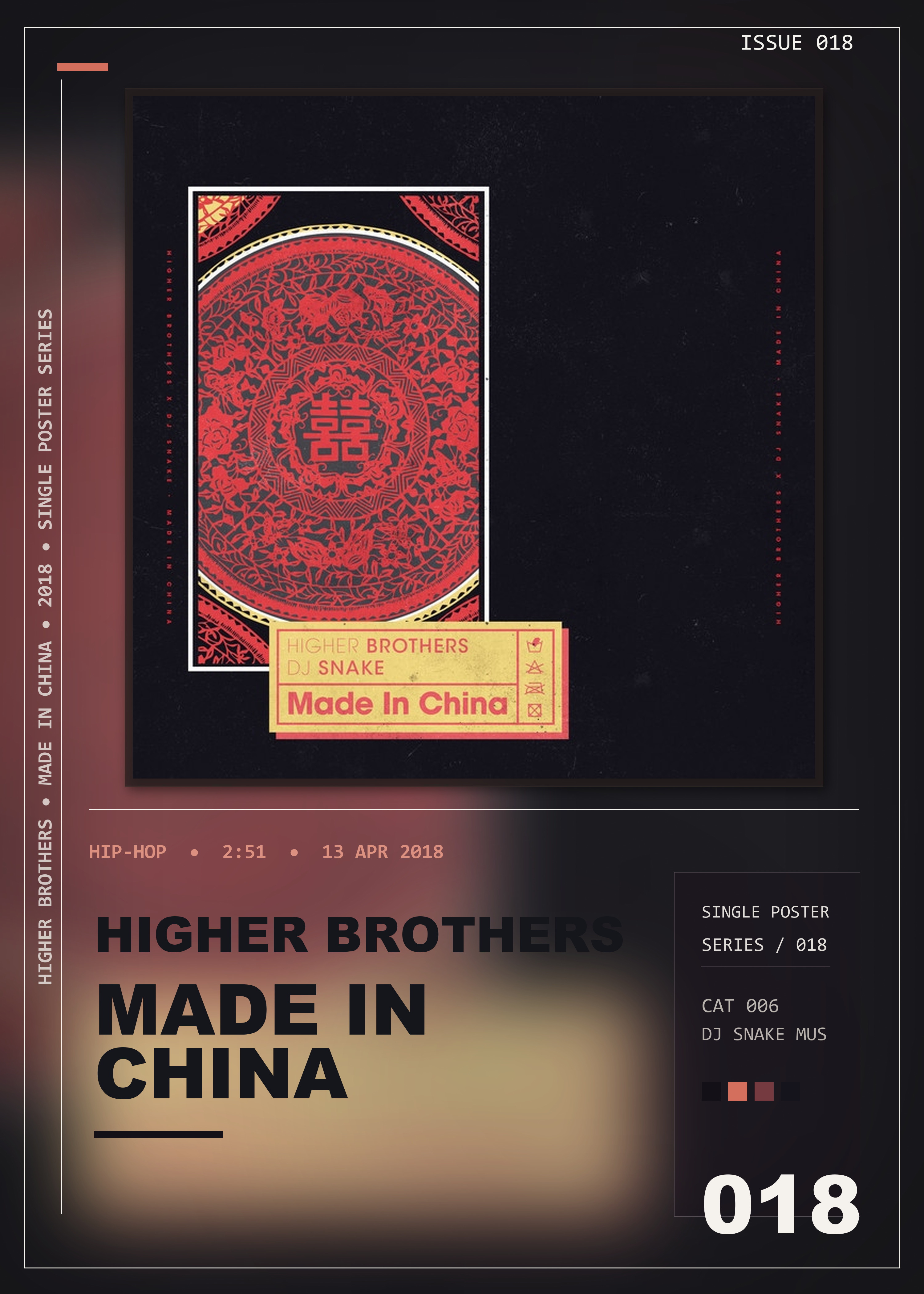 Music poster: Higher Brothers - Made In China