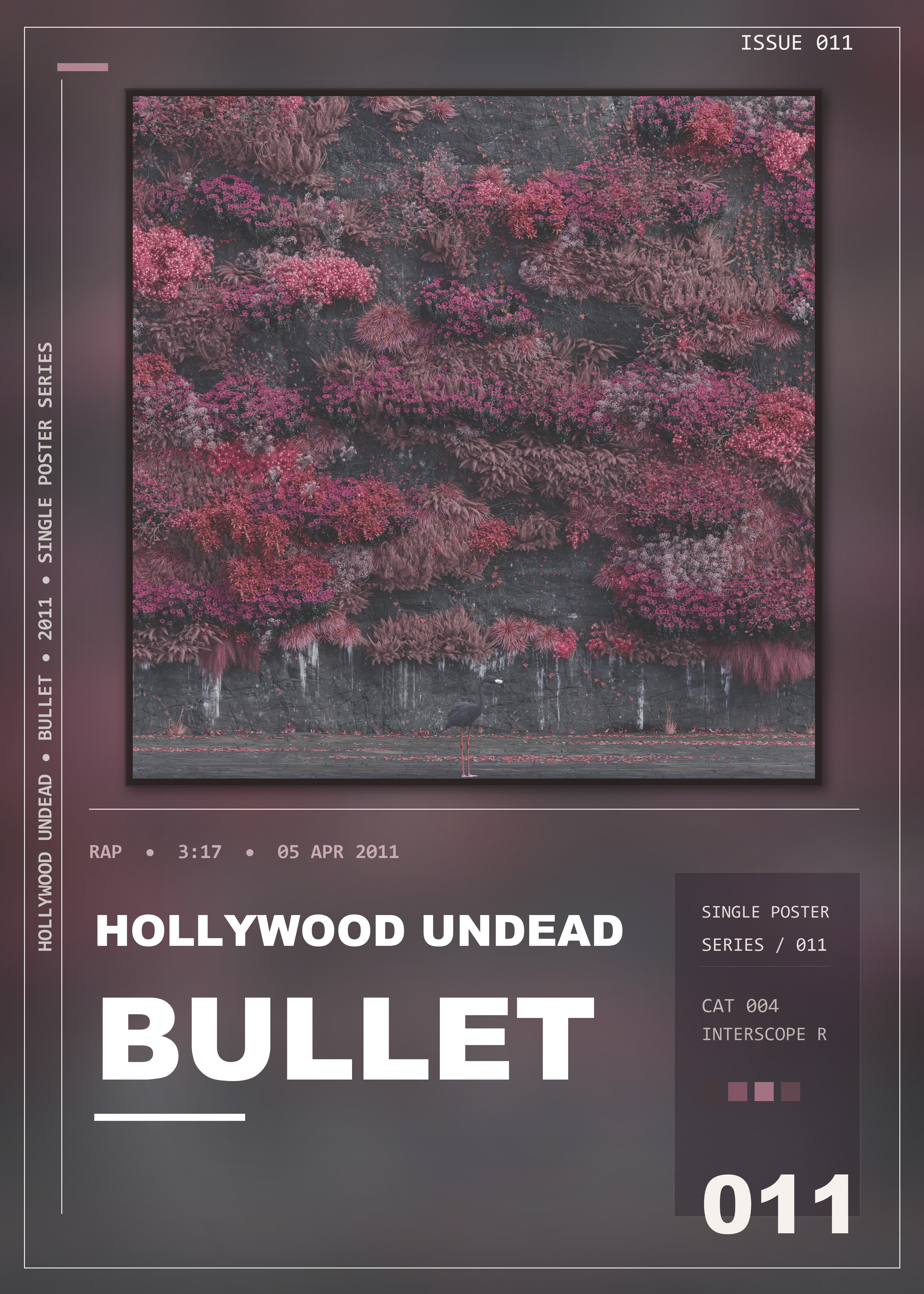 Music poster: Hollywood Undead - Bullet