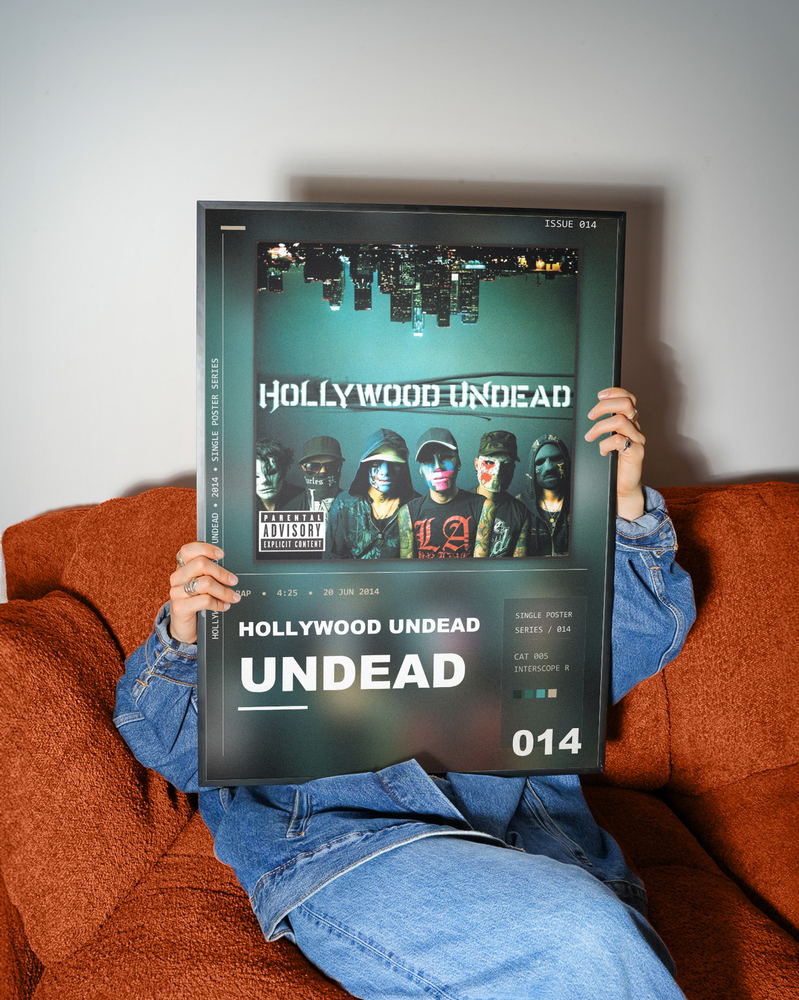 Music poster: Hollywood Undead - Undead