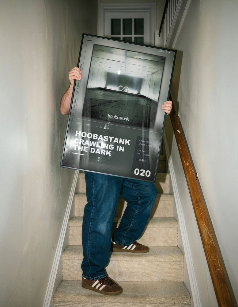Music poster: Hoobastank - Crawling In The Dark