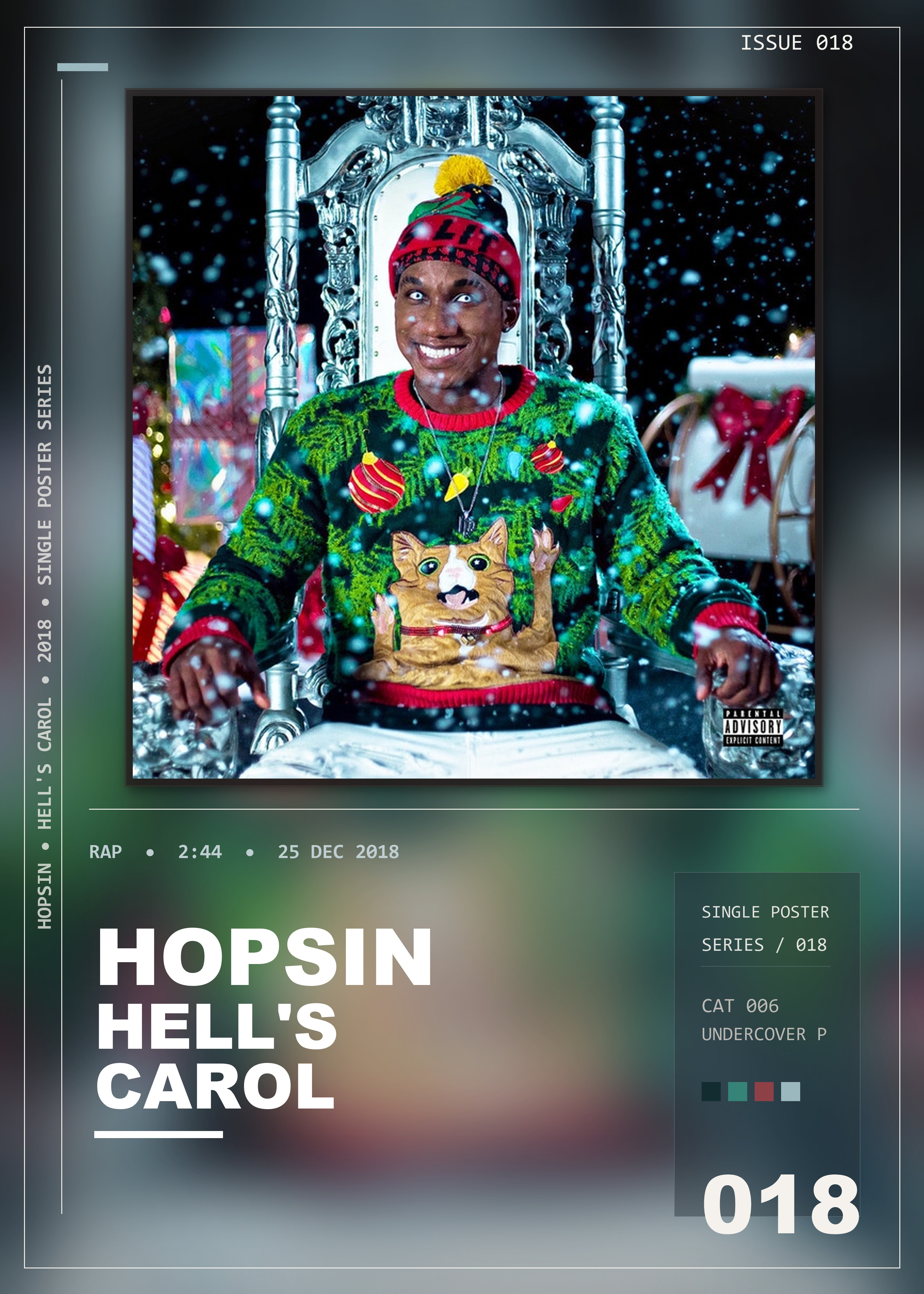 Music poster: Hopsin - Hells Carol