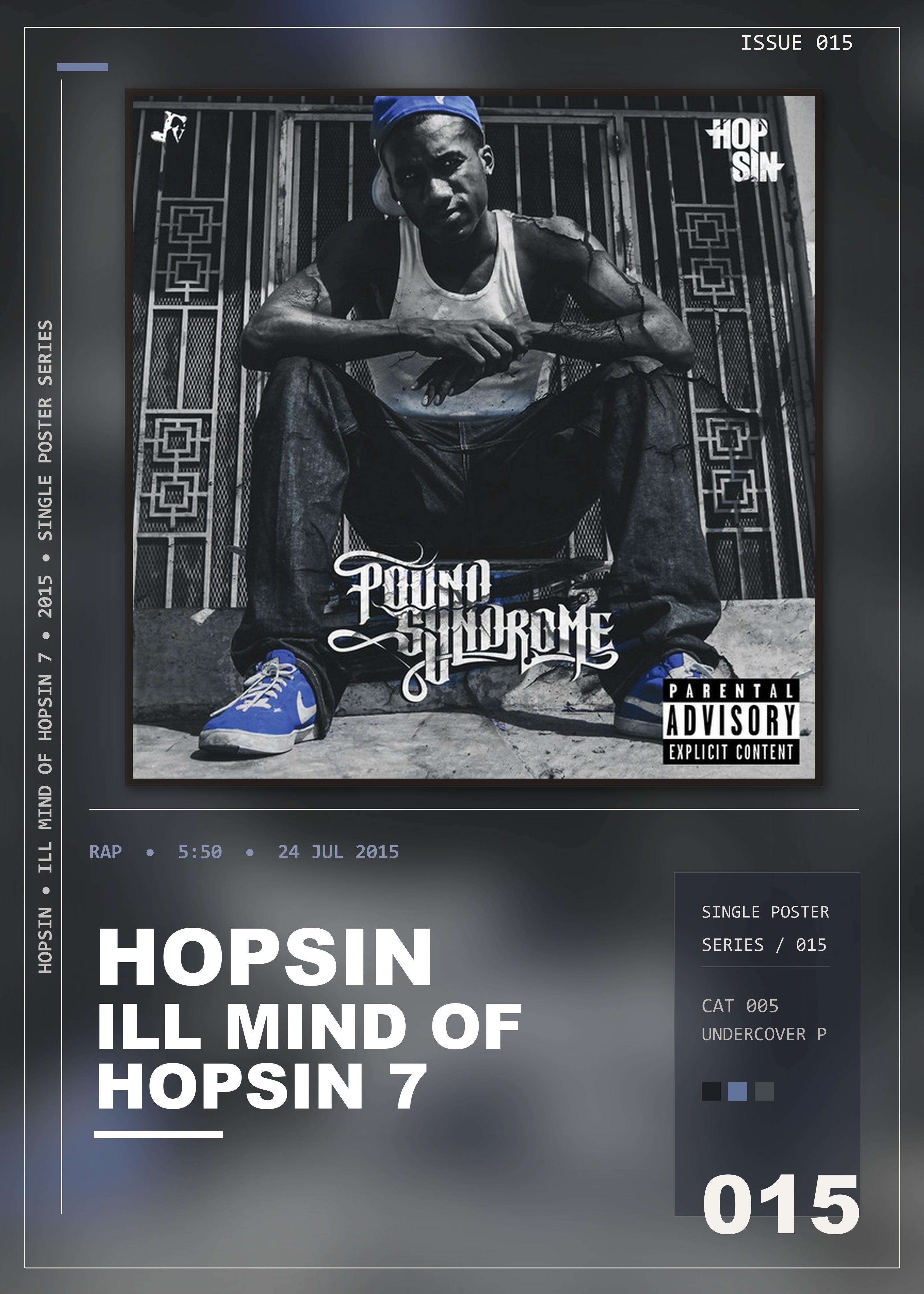 Music poster: Hopsin - Ill Mind of Hopsin 7
