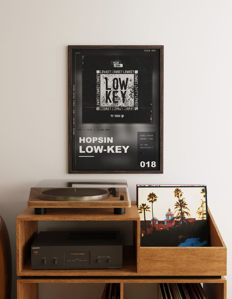 Music poster: Hopsin - Low-Key