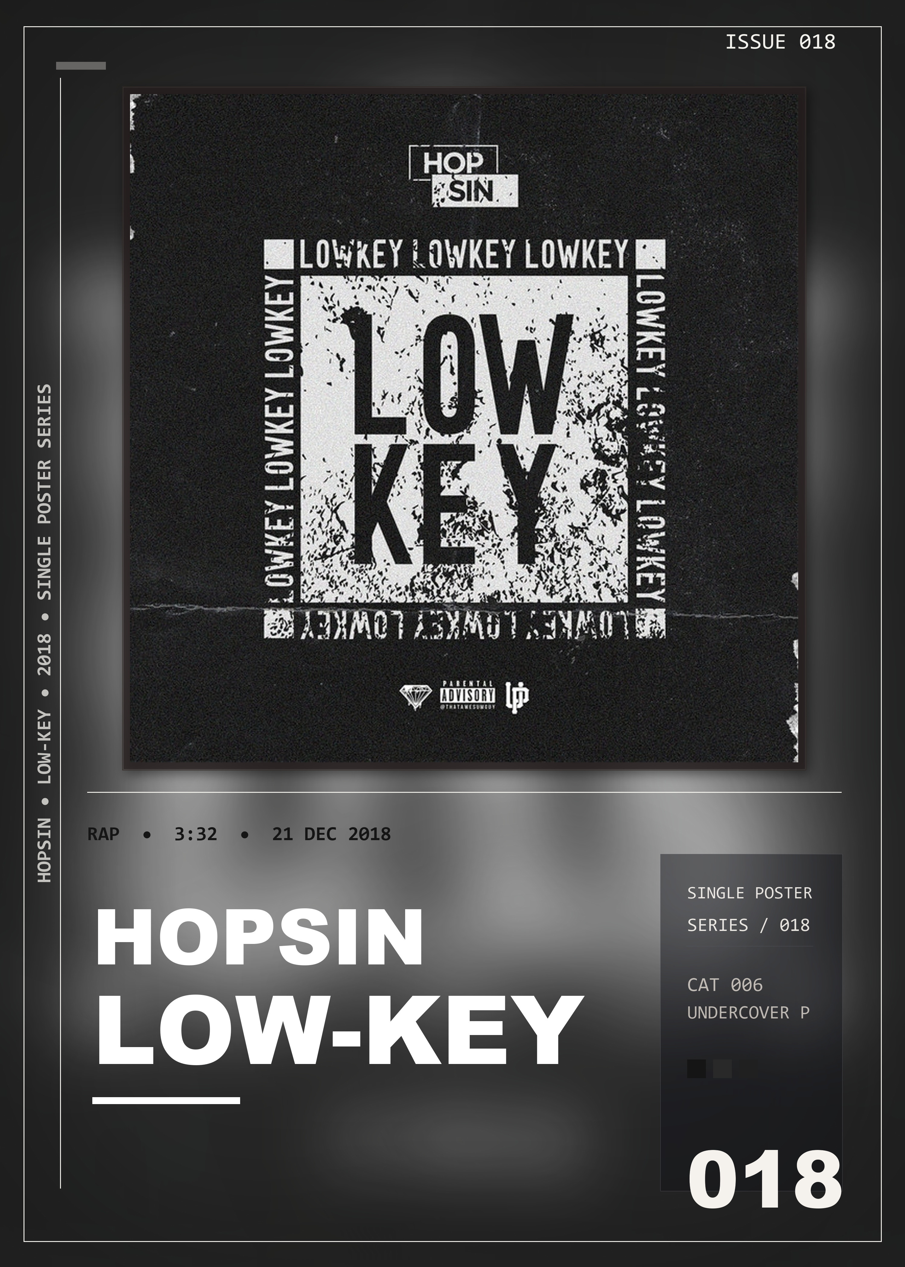 Music poster: Hopsin - Low-Key