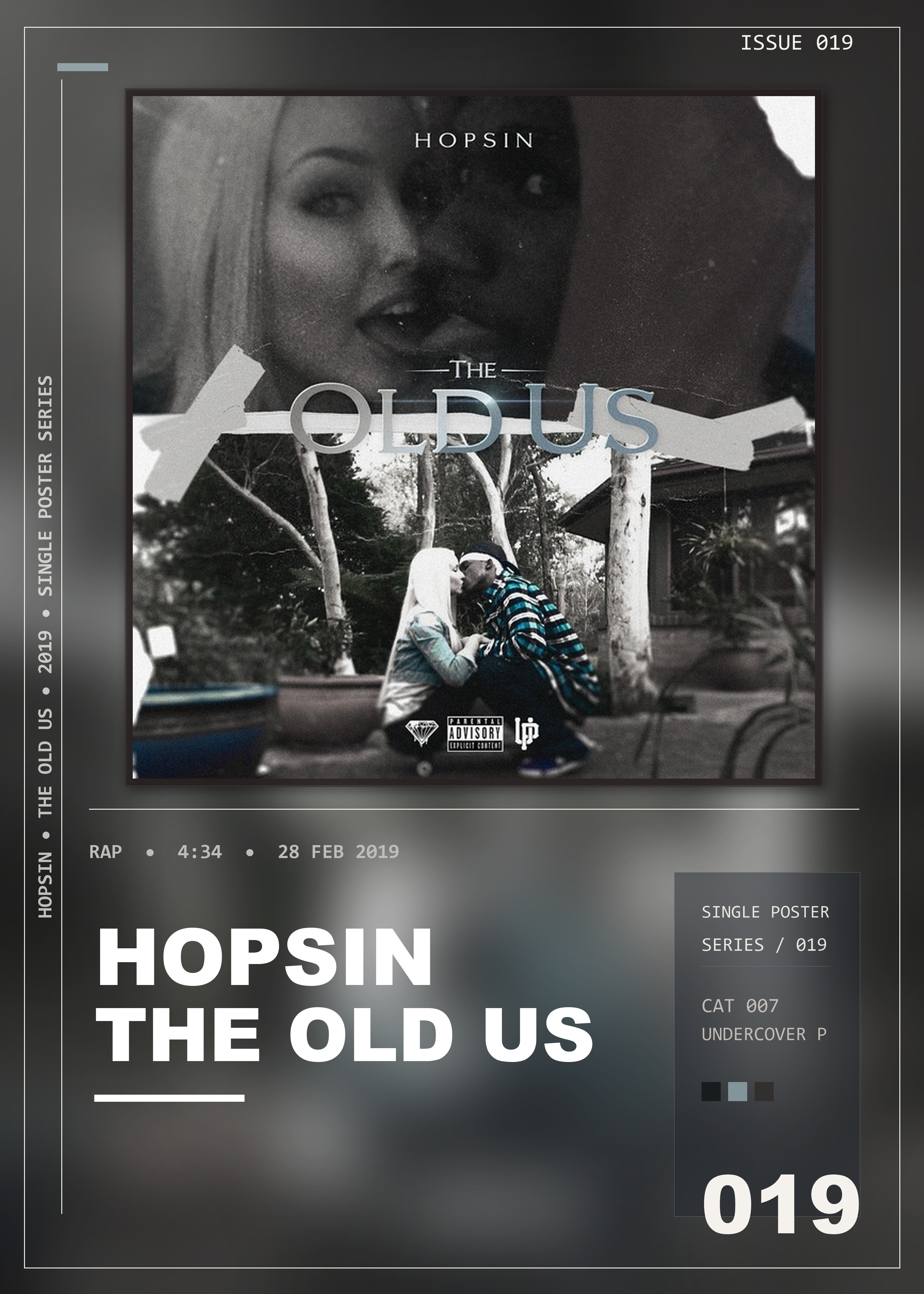 Music poster: Hopsin - The Old Us