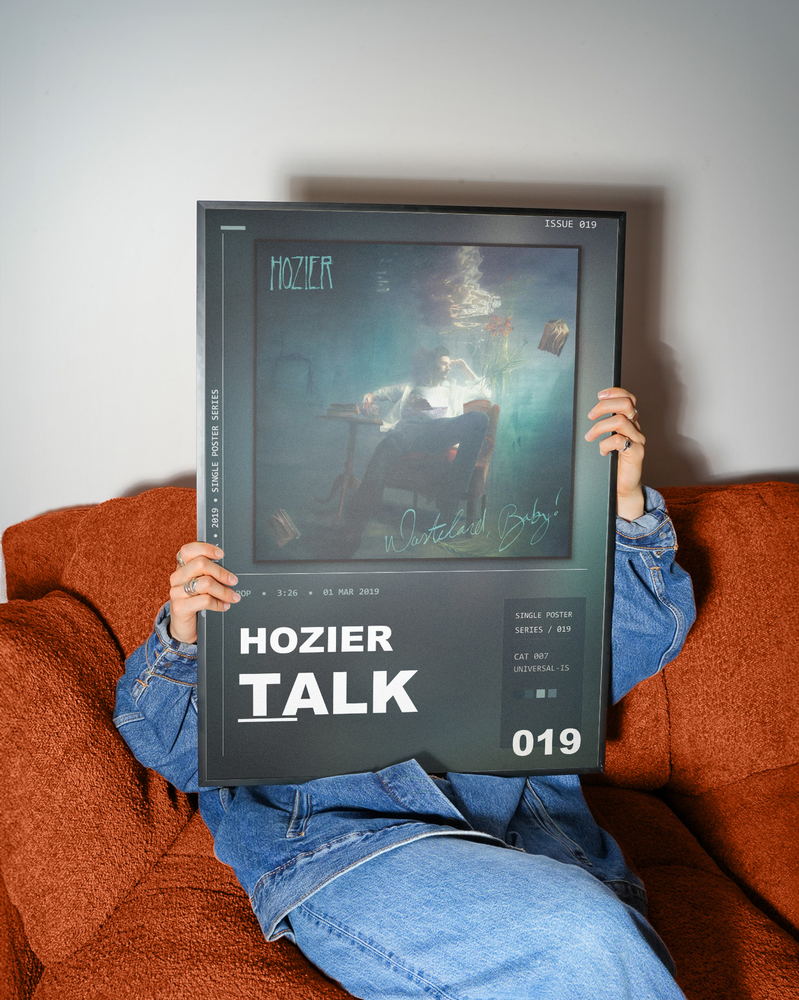 Music poster: Hozier - Talk