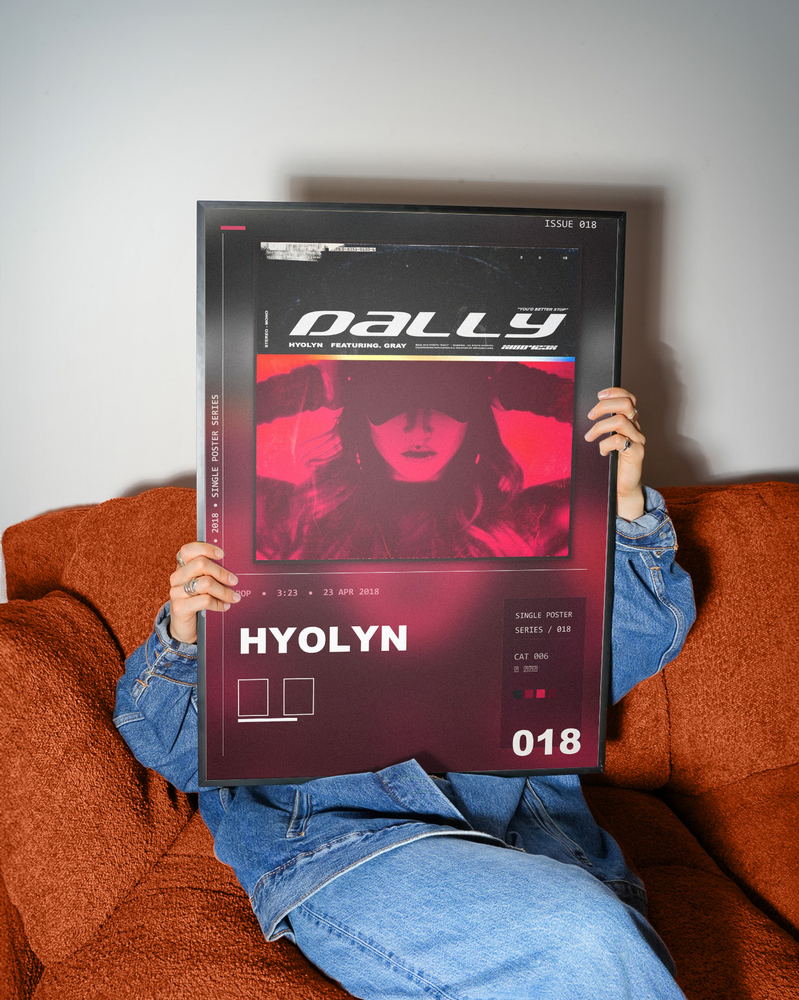 Music poster: Hyolyn - 달리