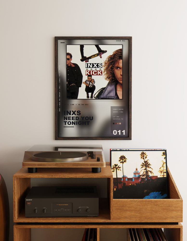 Music poster: INXS - Need You Tonight