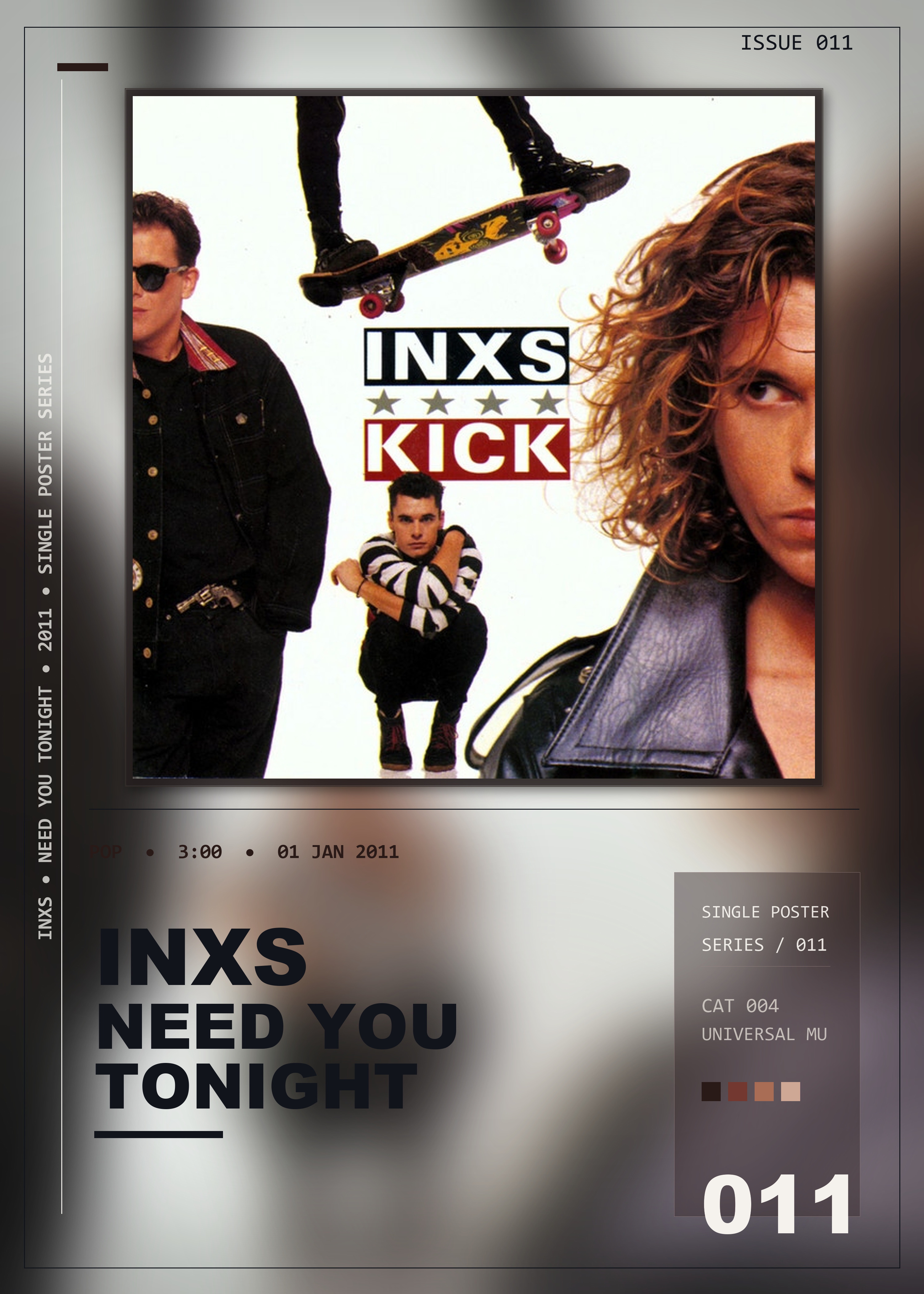 Music poster: INXS - Need You Tonight