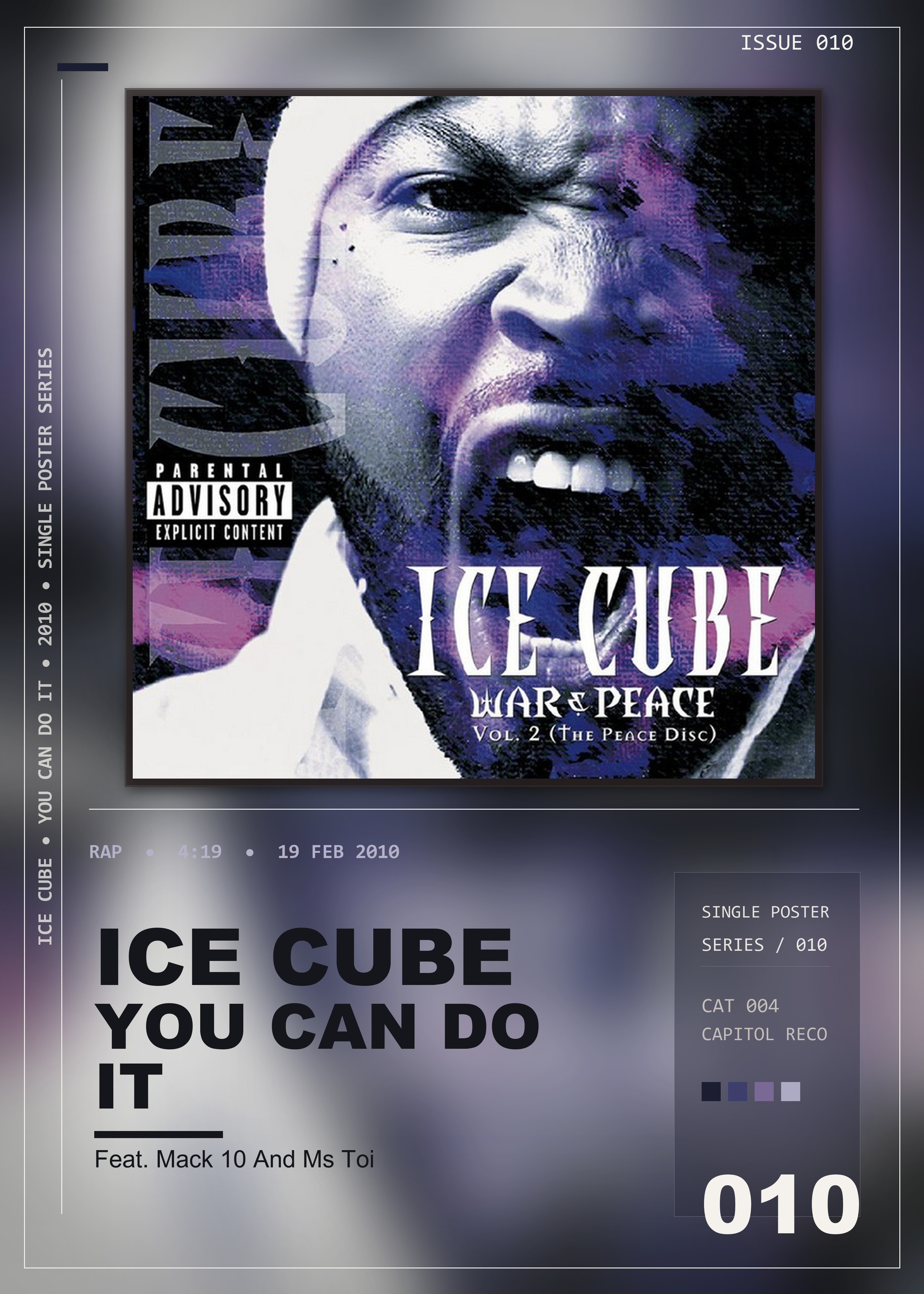 Music poster: Ice Cube - You Can Do It - Feat Mack 10 And Ms Toi