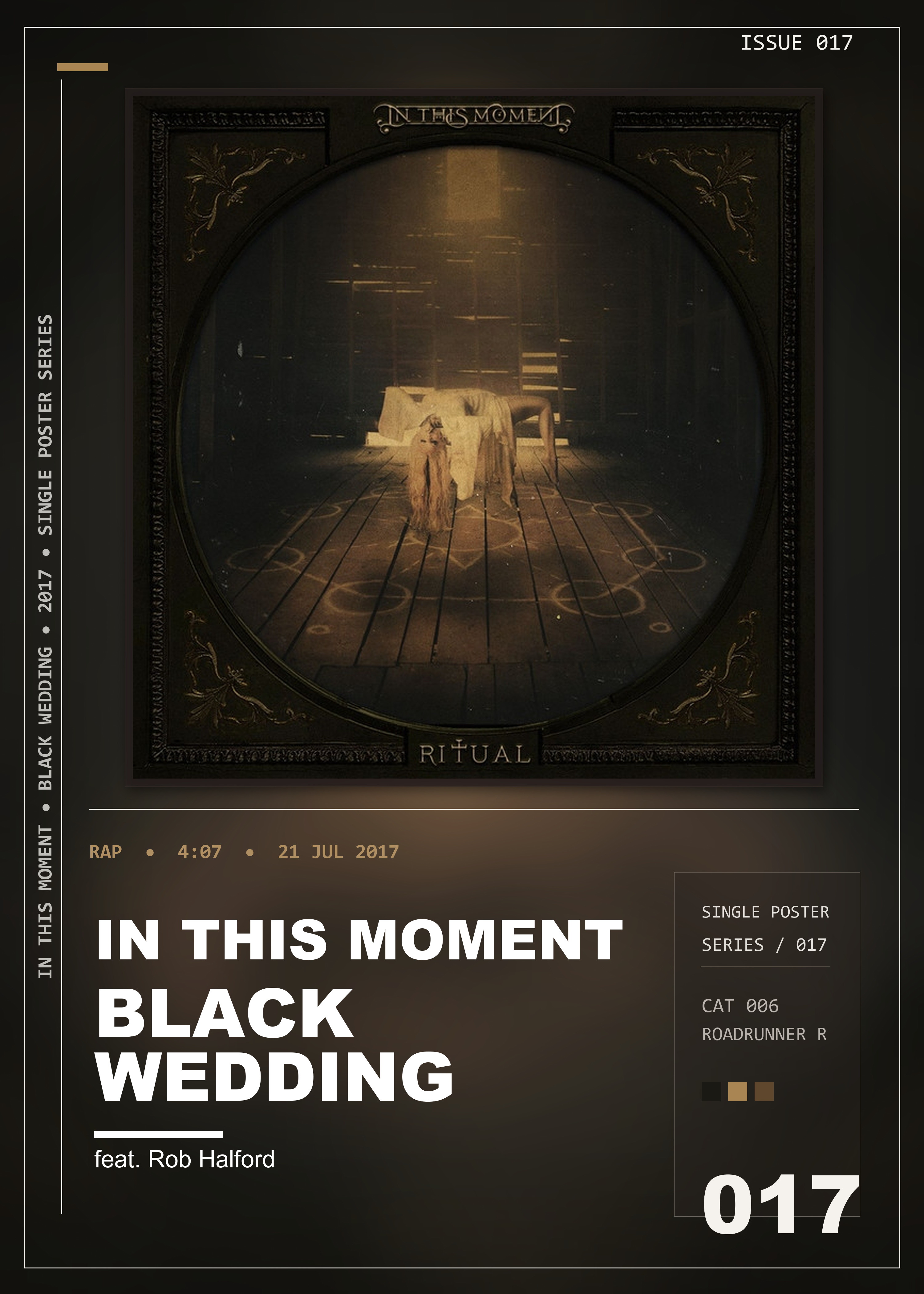 Music poster: In This Moment - Black Wedding feat Rob Halford