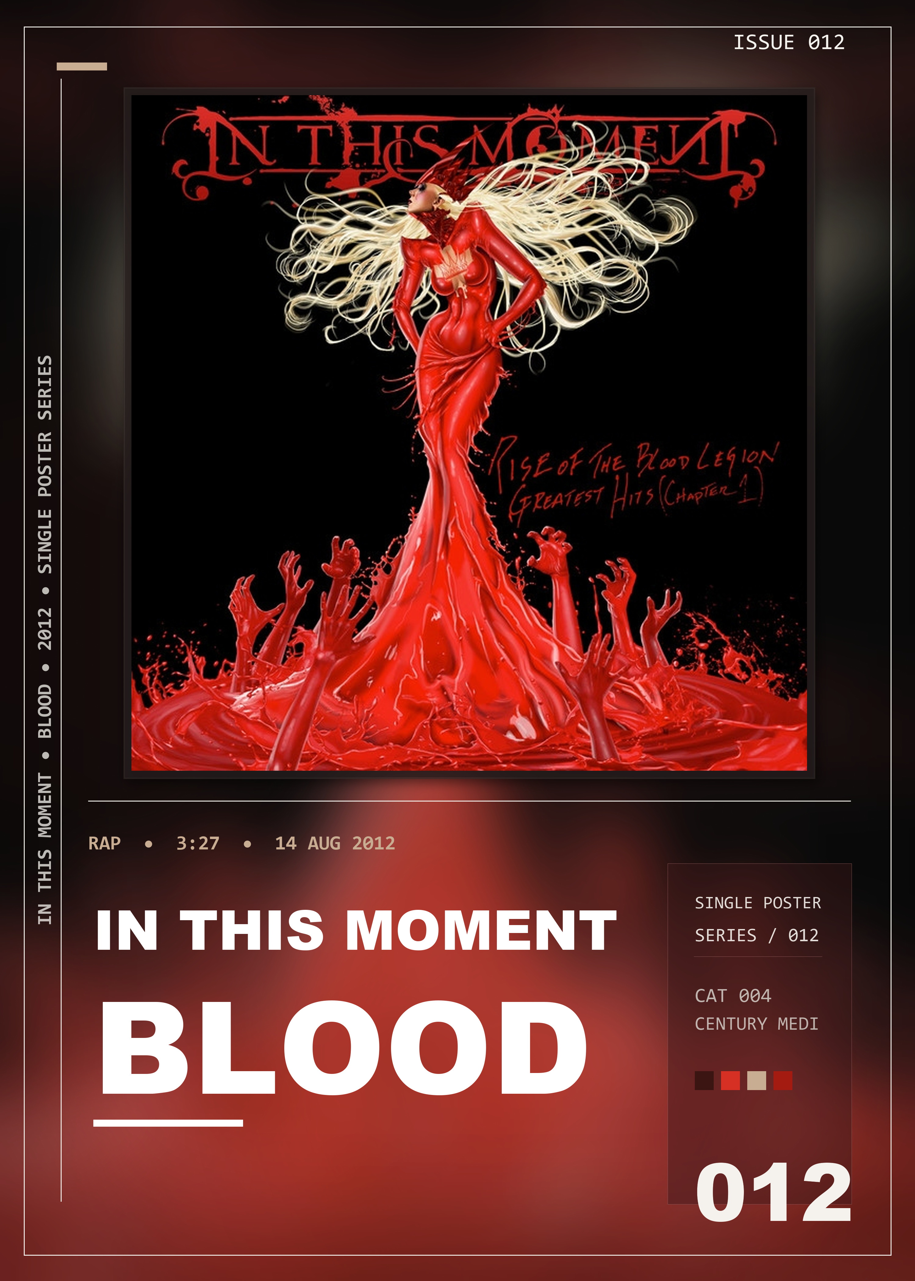 Music poster: In This Moment - Blood