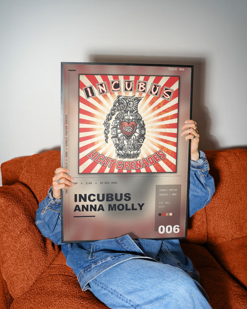 Music poster: Incubus - Anna Molly