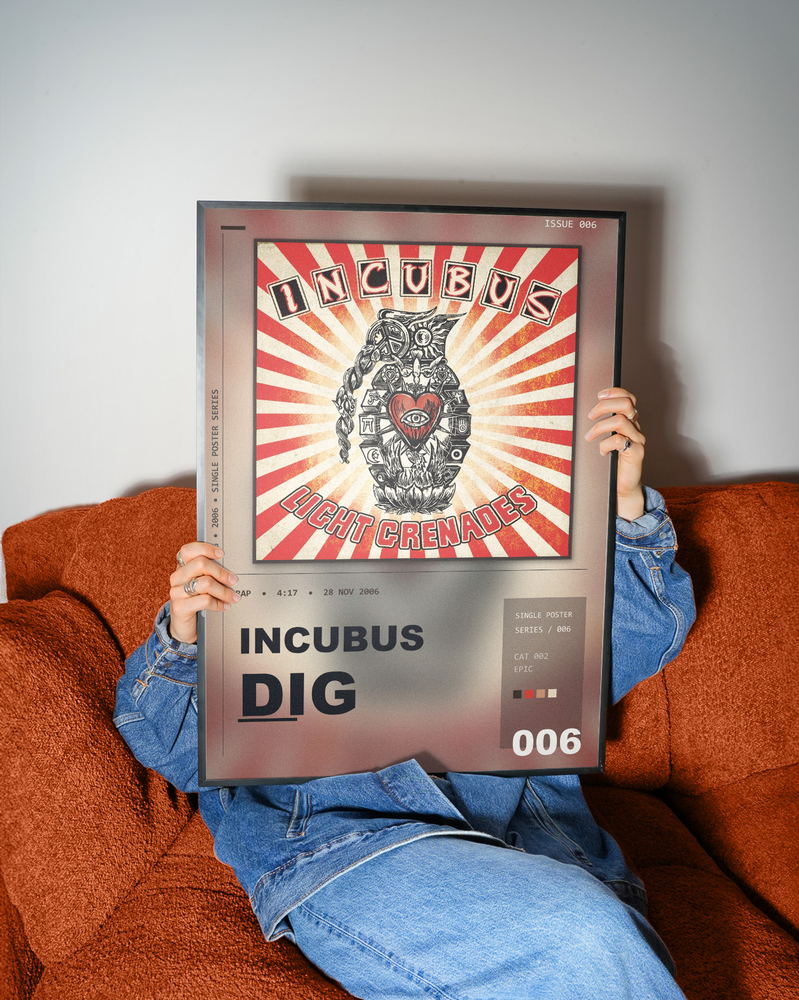 Music poster: Incubus - Dig