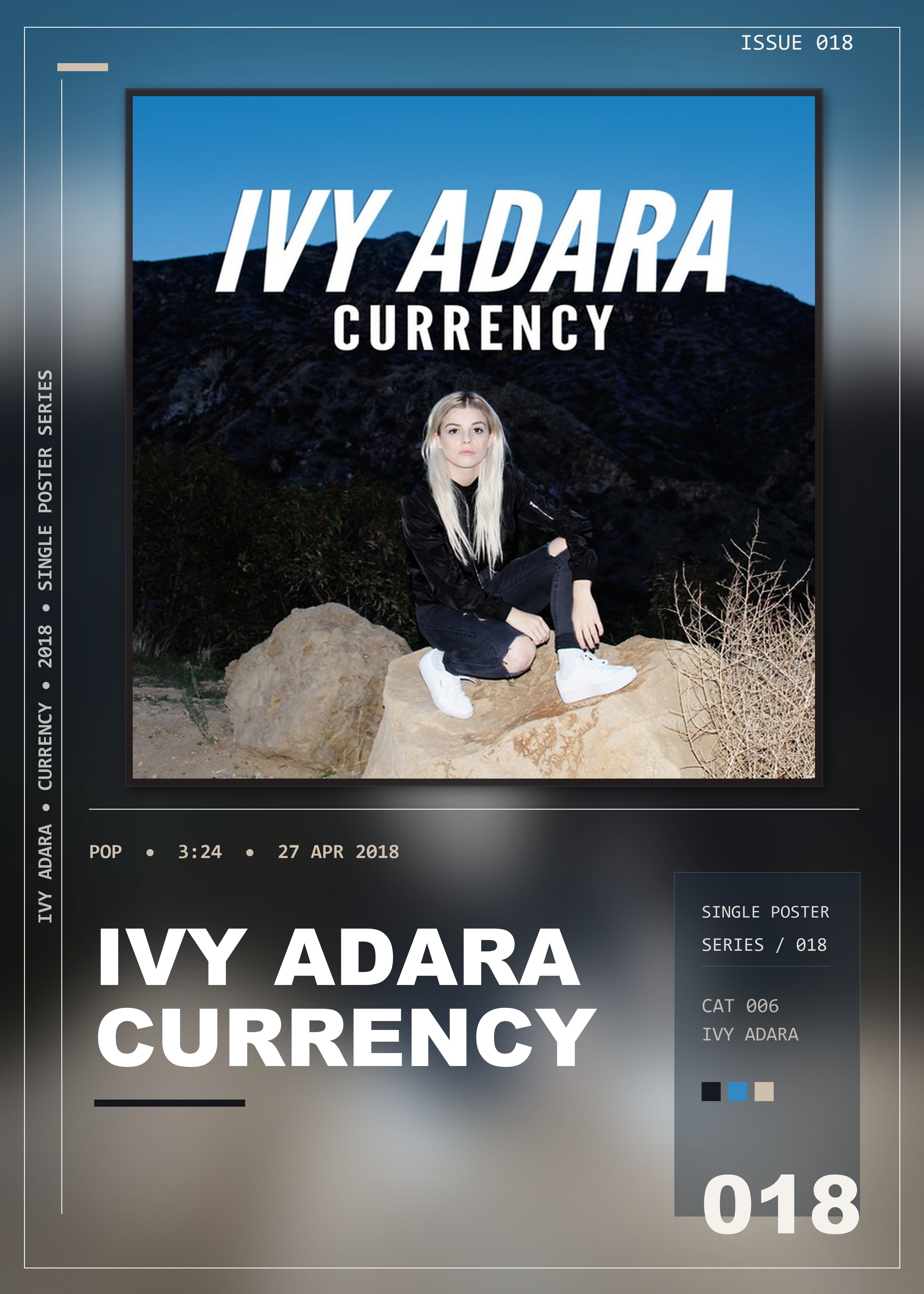 Music poster: Ivy Adara - Currency