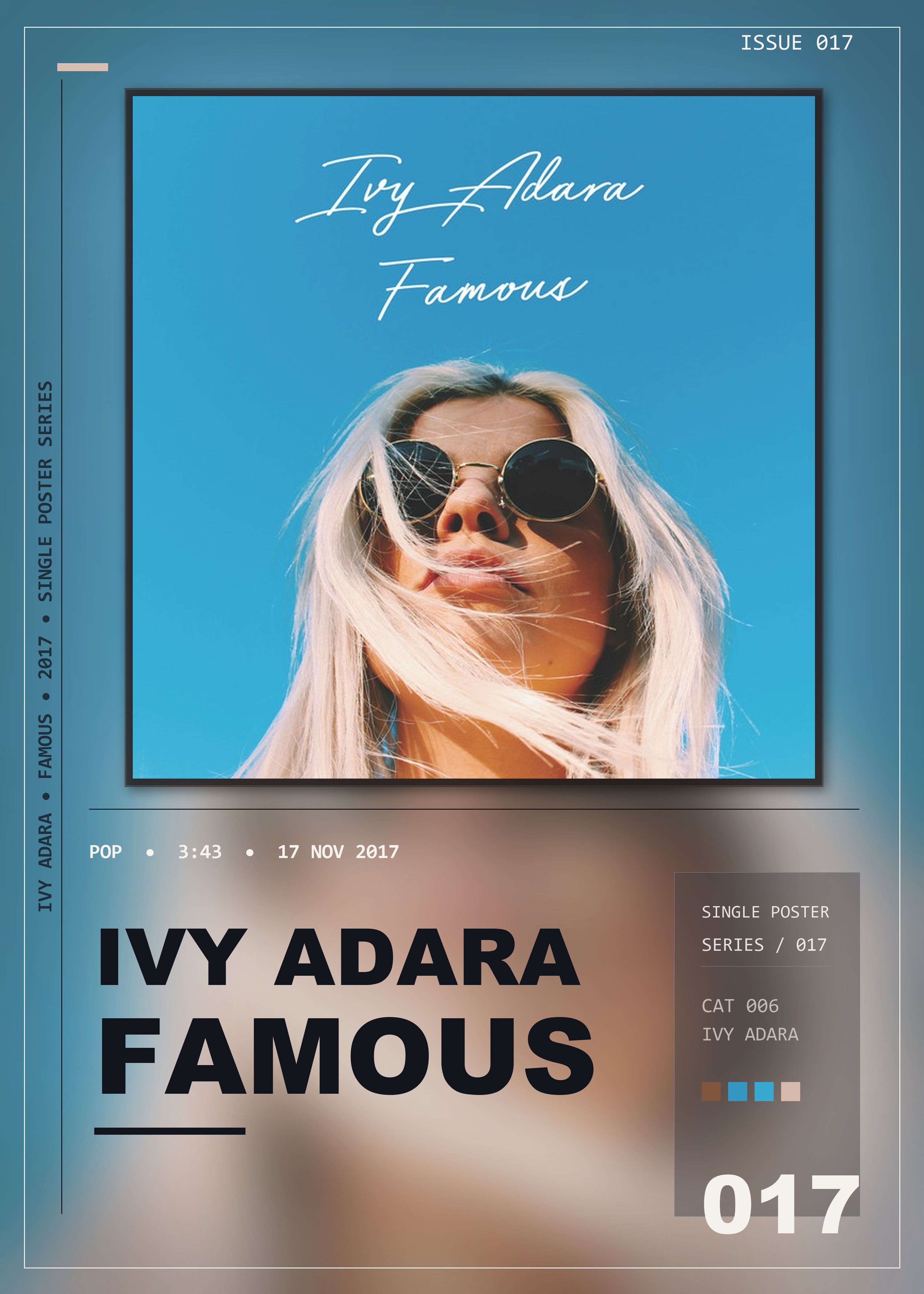 Music poster: Ivy Adara - Famous