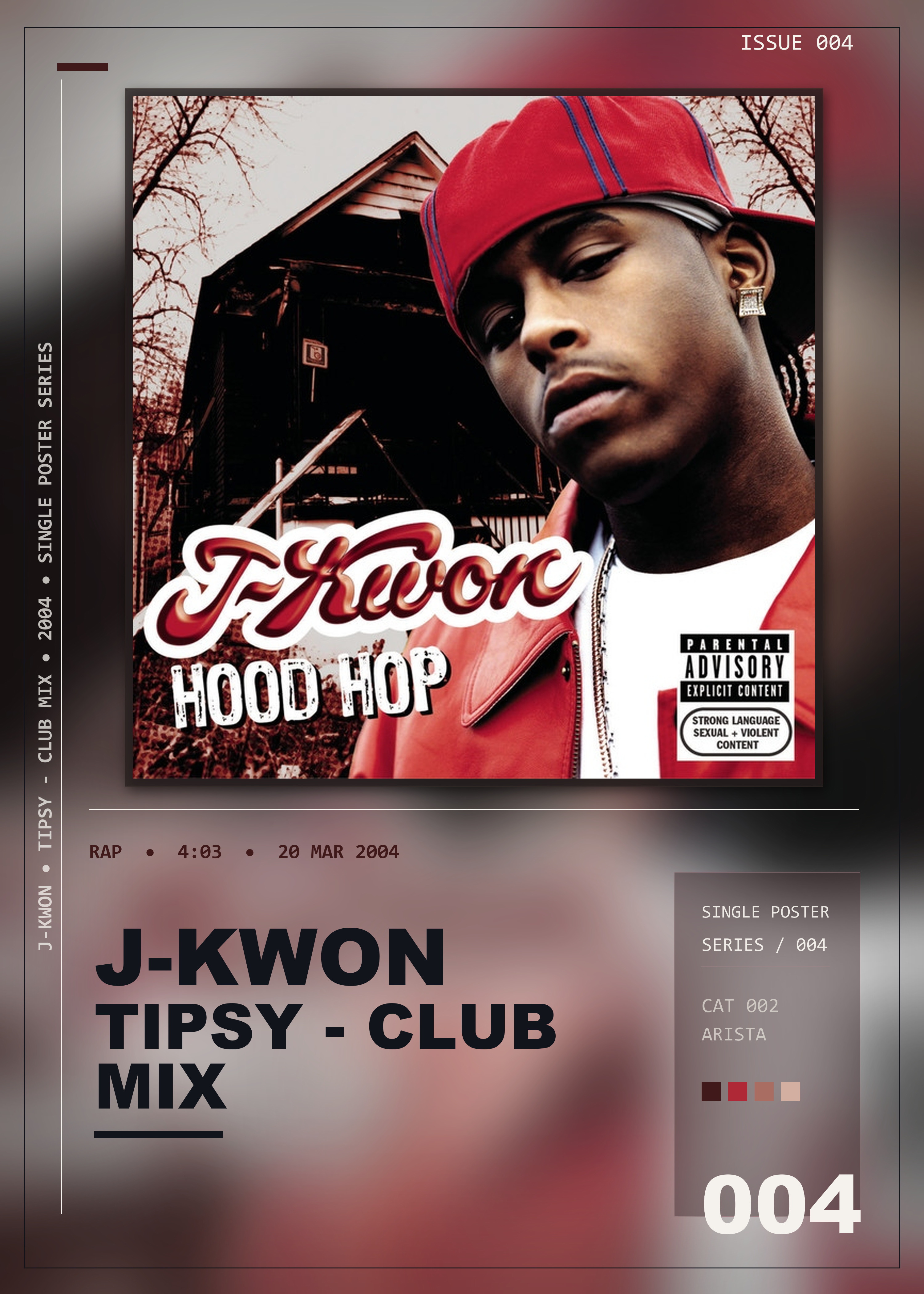 Music poster: J-Kwon - Tipsy - Club Mix