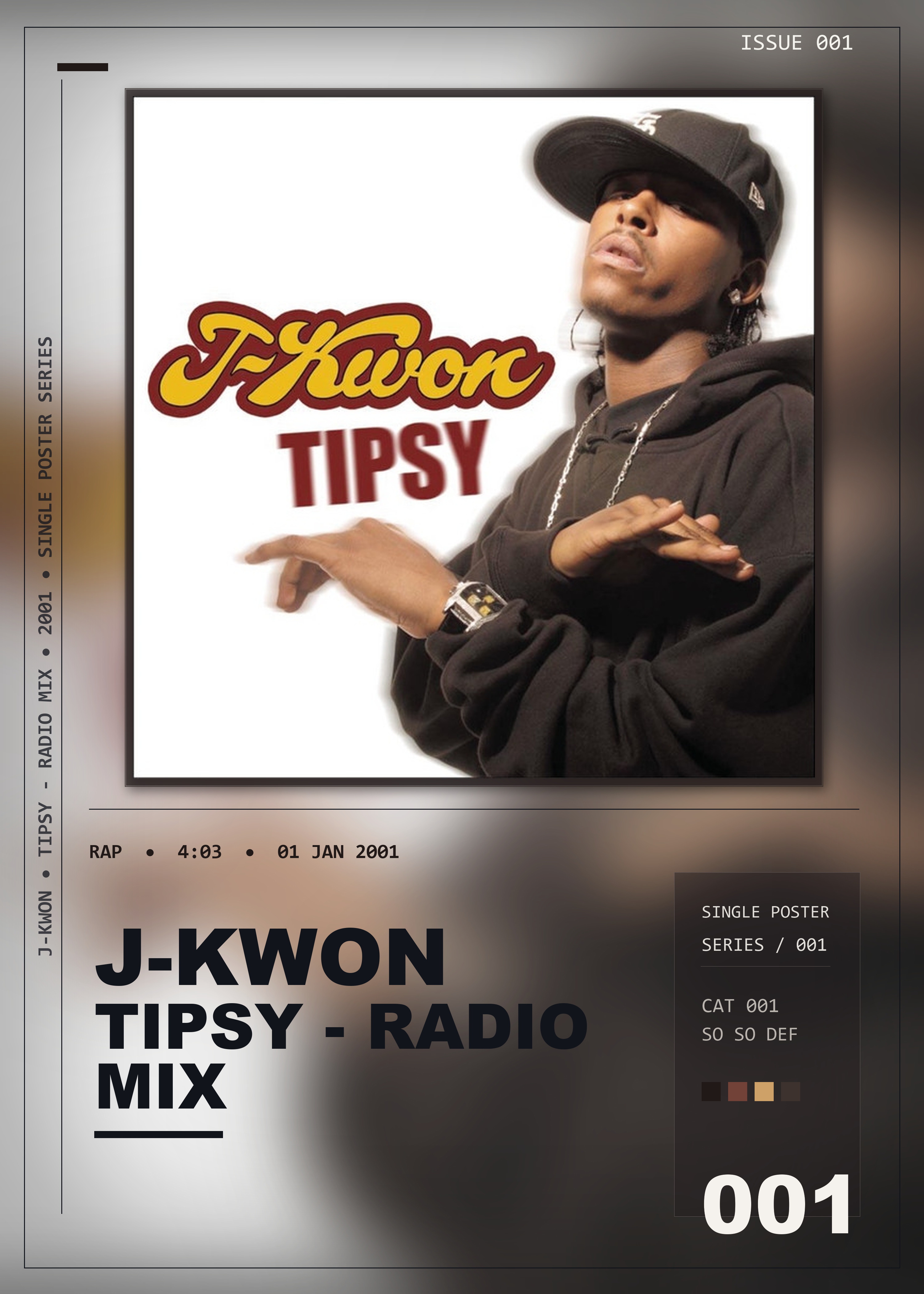 Music poster: J-Kwon - Tipsy - Radio Mix