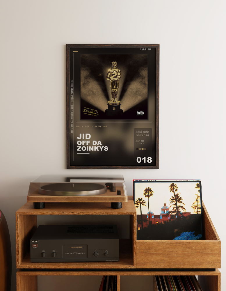 Music poster: JID - Off Da Zoinkys