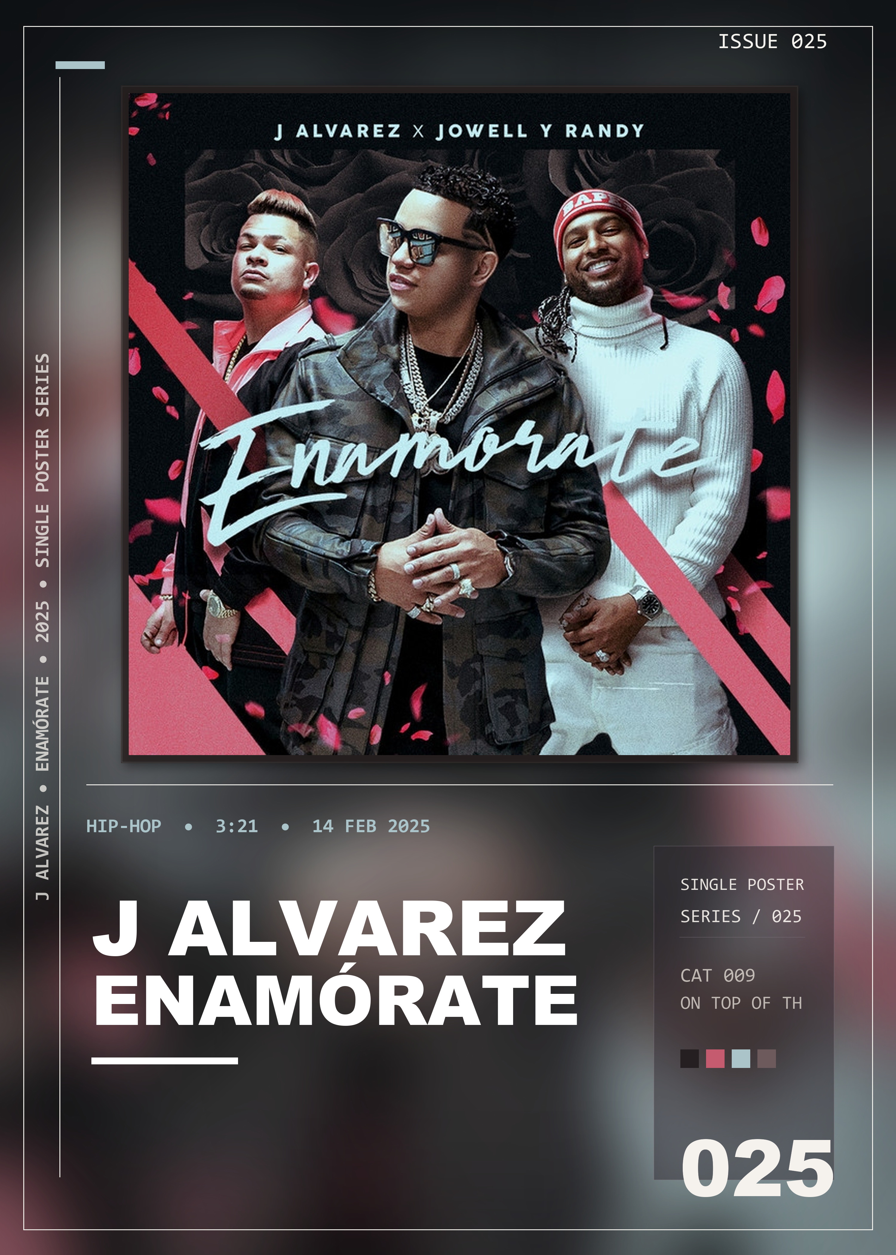Music poster: J Alvarez - Enamórate
