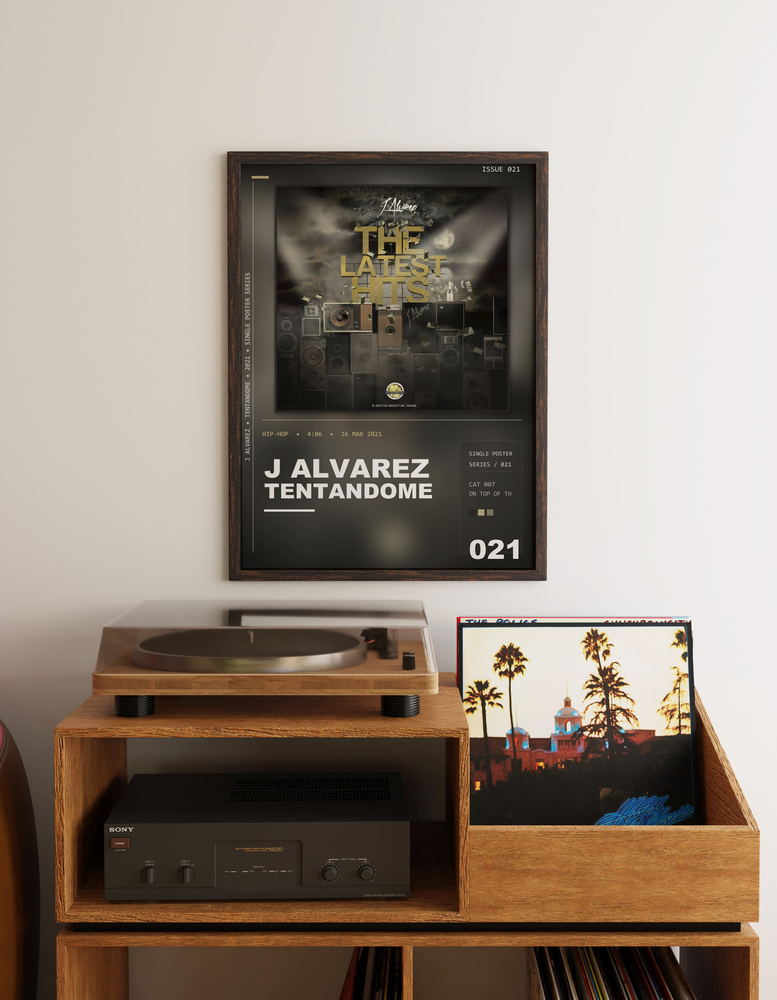 Music poster: J Alvarez - Tentandome