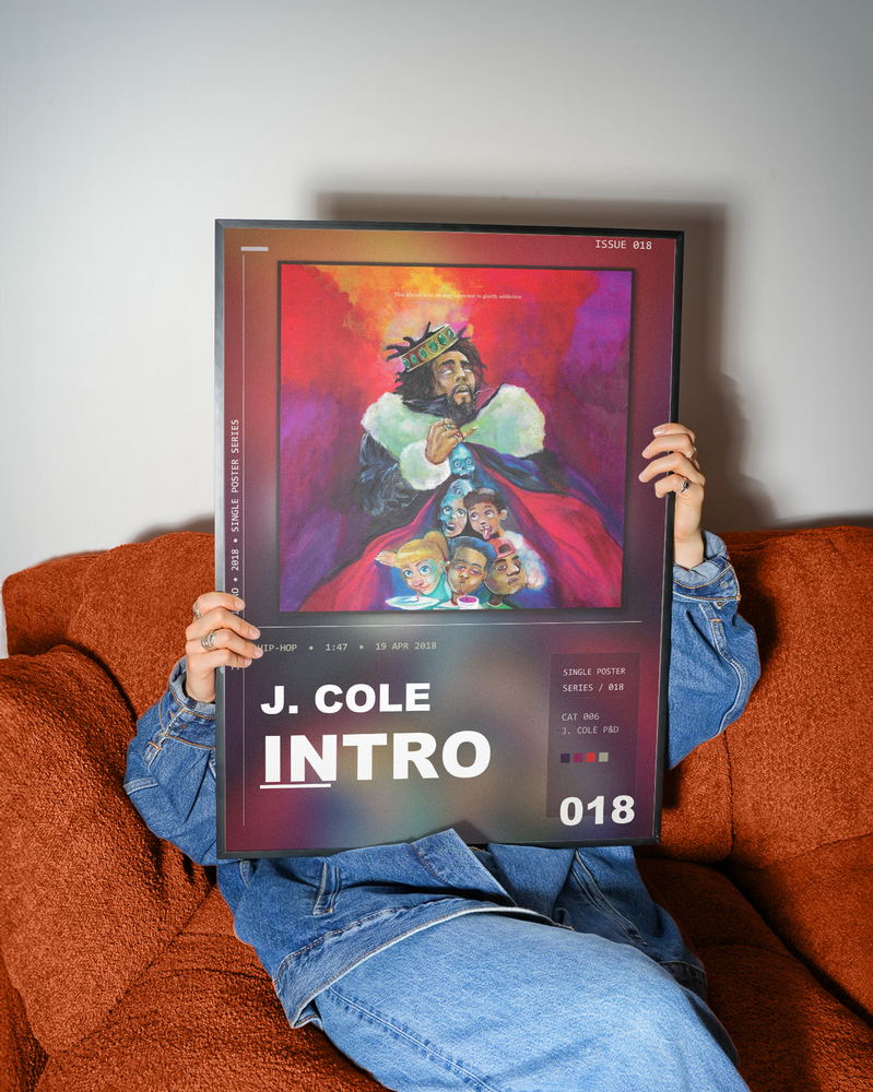 Music poster: J Cole - Intro