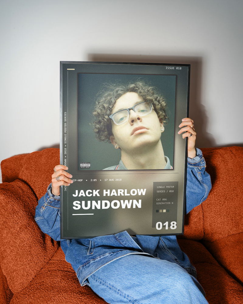 Music poster: Jack Harlow - SUNDOWN