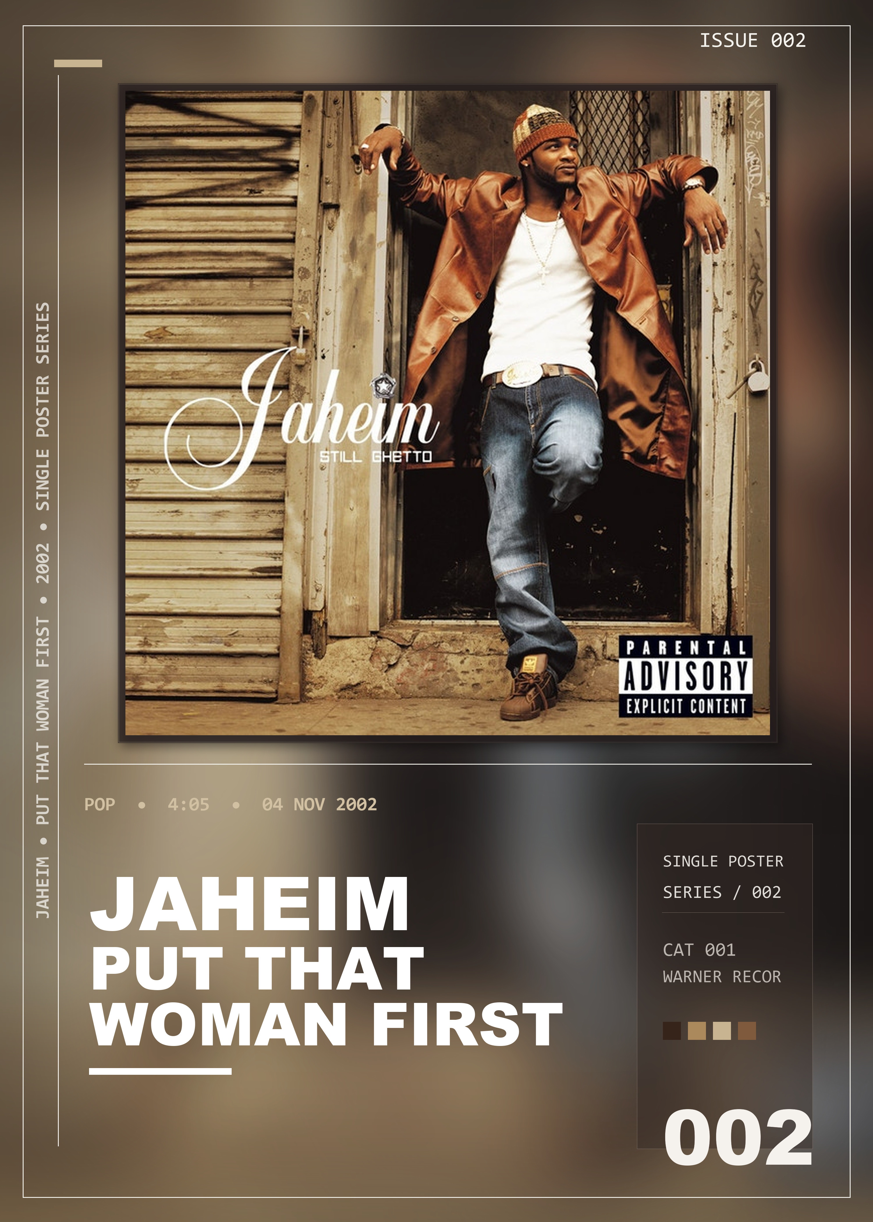 Music poster: Jaheim - Put That Woman First
