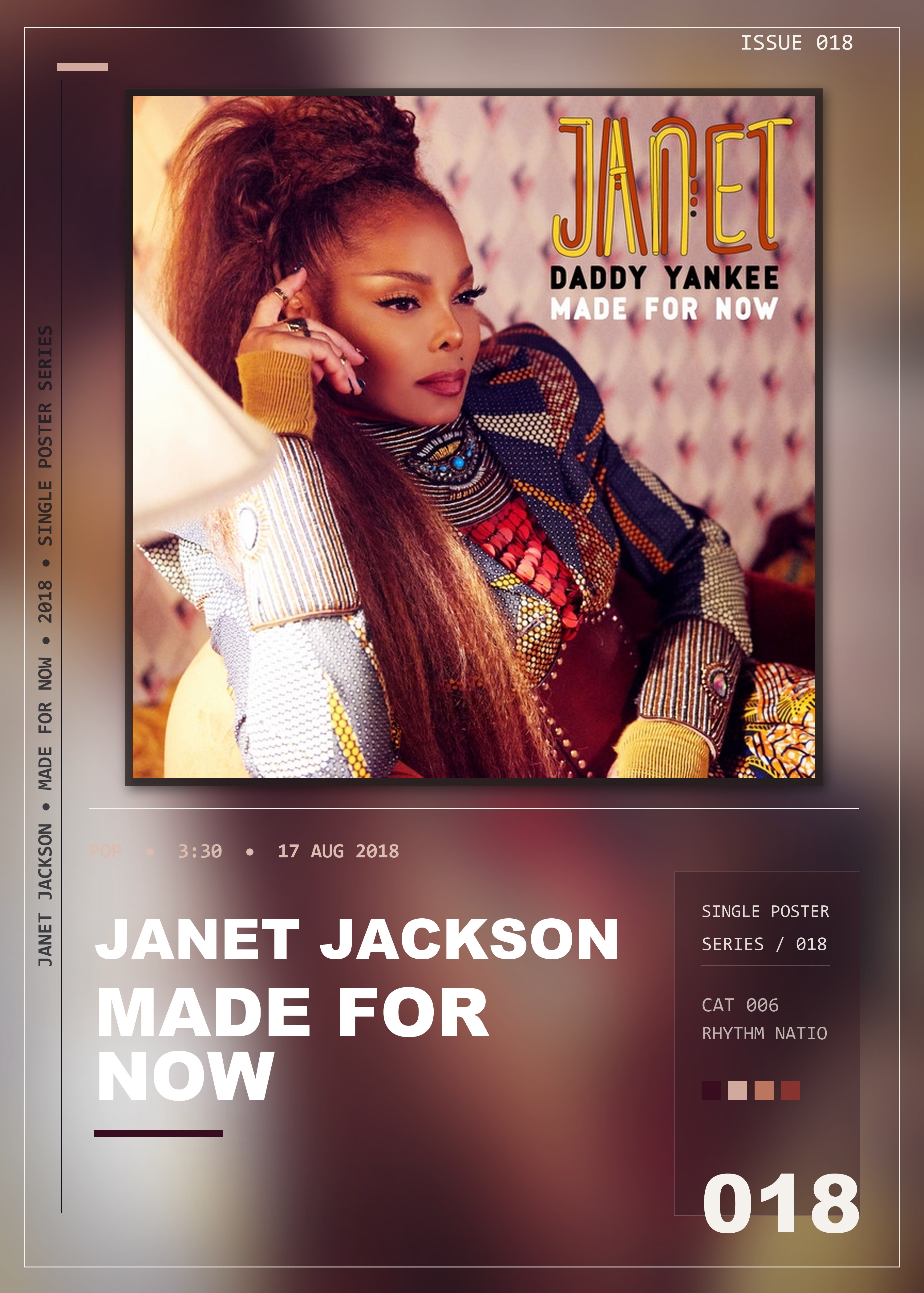 Music poster: Janet Jackson - Made For Now