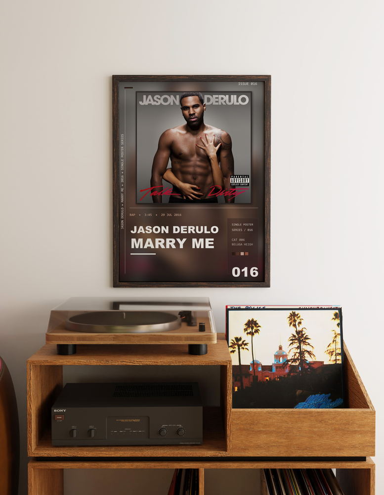 Music poster: Jason Derulo - Marry Me