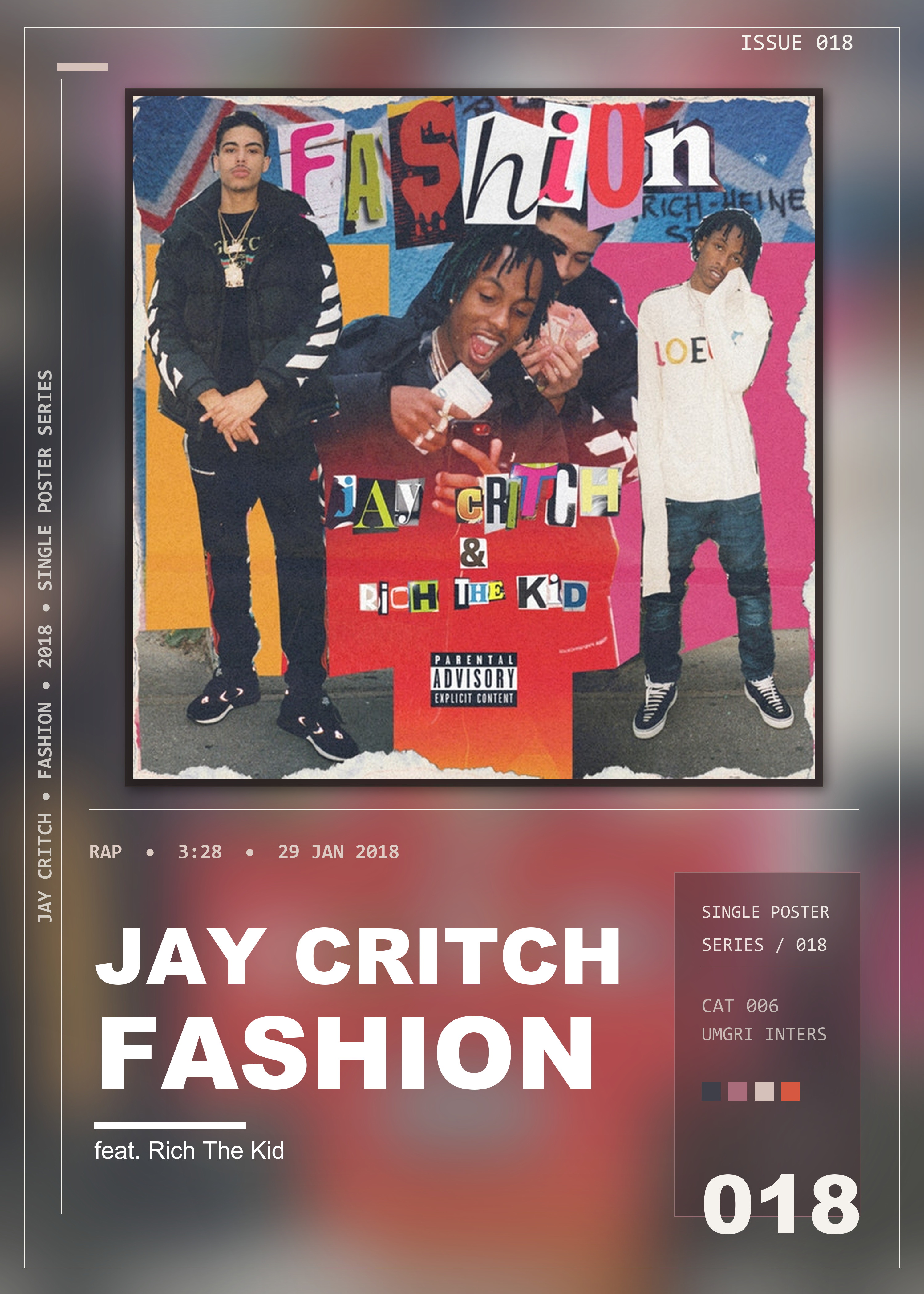 Music poster: Jay Critch - Fashion feat Rich The Kid