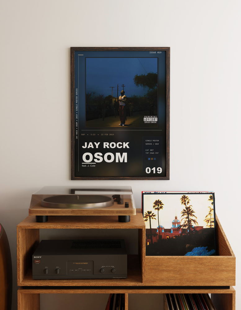 Music poster: Jay Rock - OSOM feat J Cole