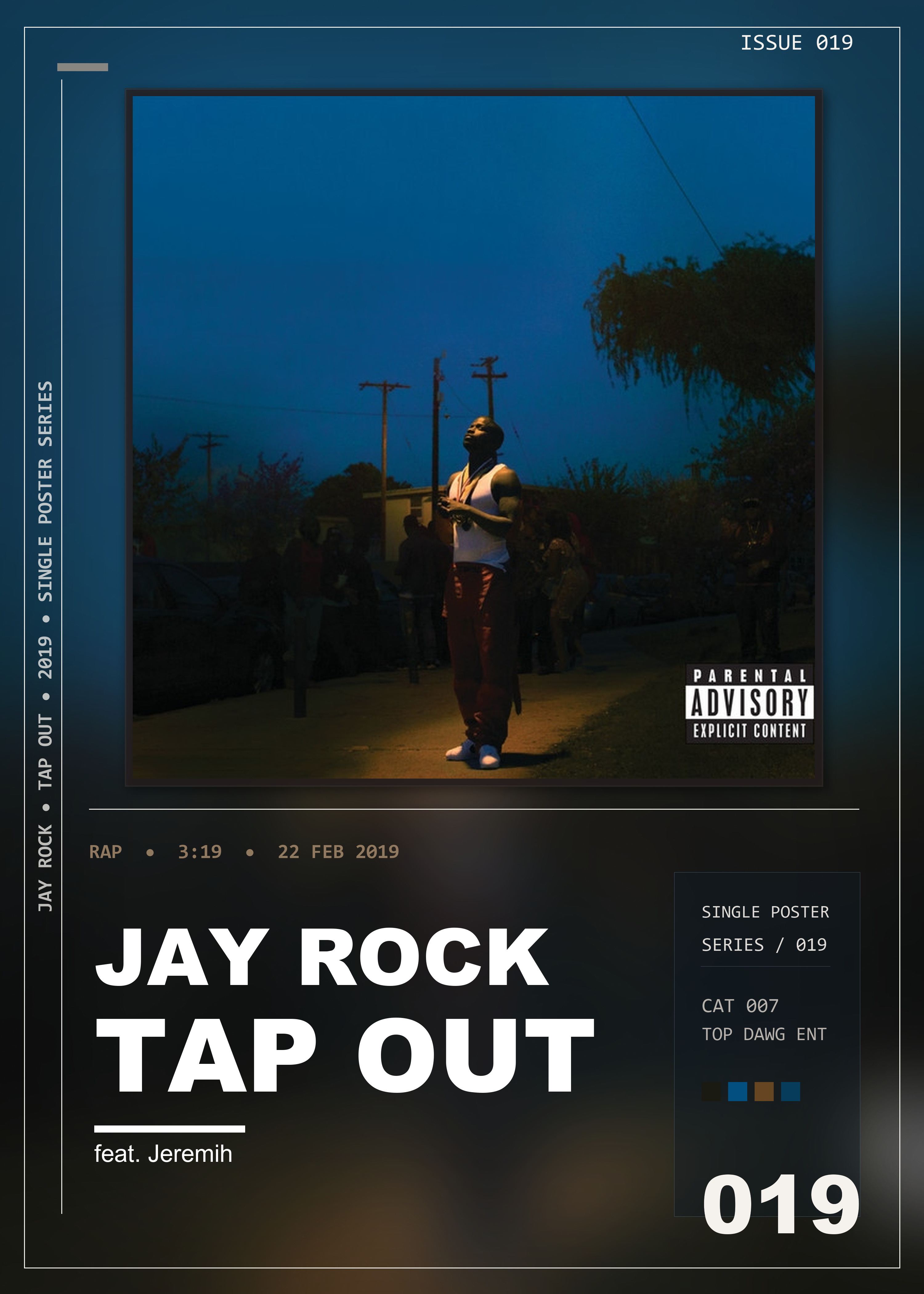 Music poster: Jay Rock - Tap Out feat Jeremih