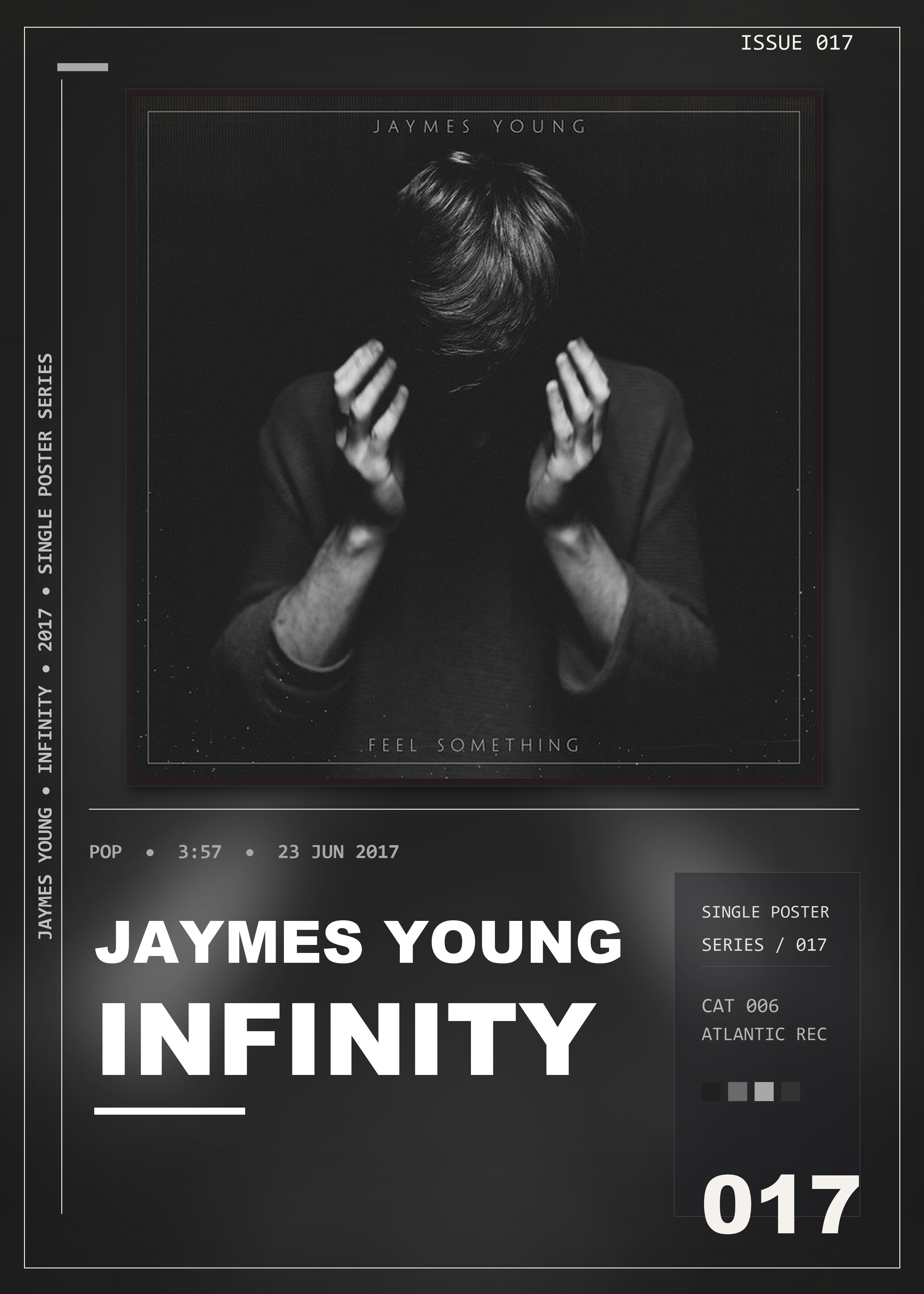 Music poster: Jaymes Young - Infinity