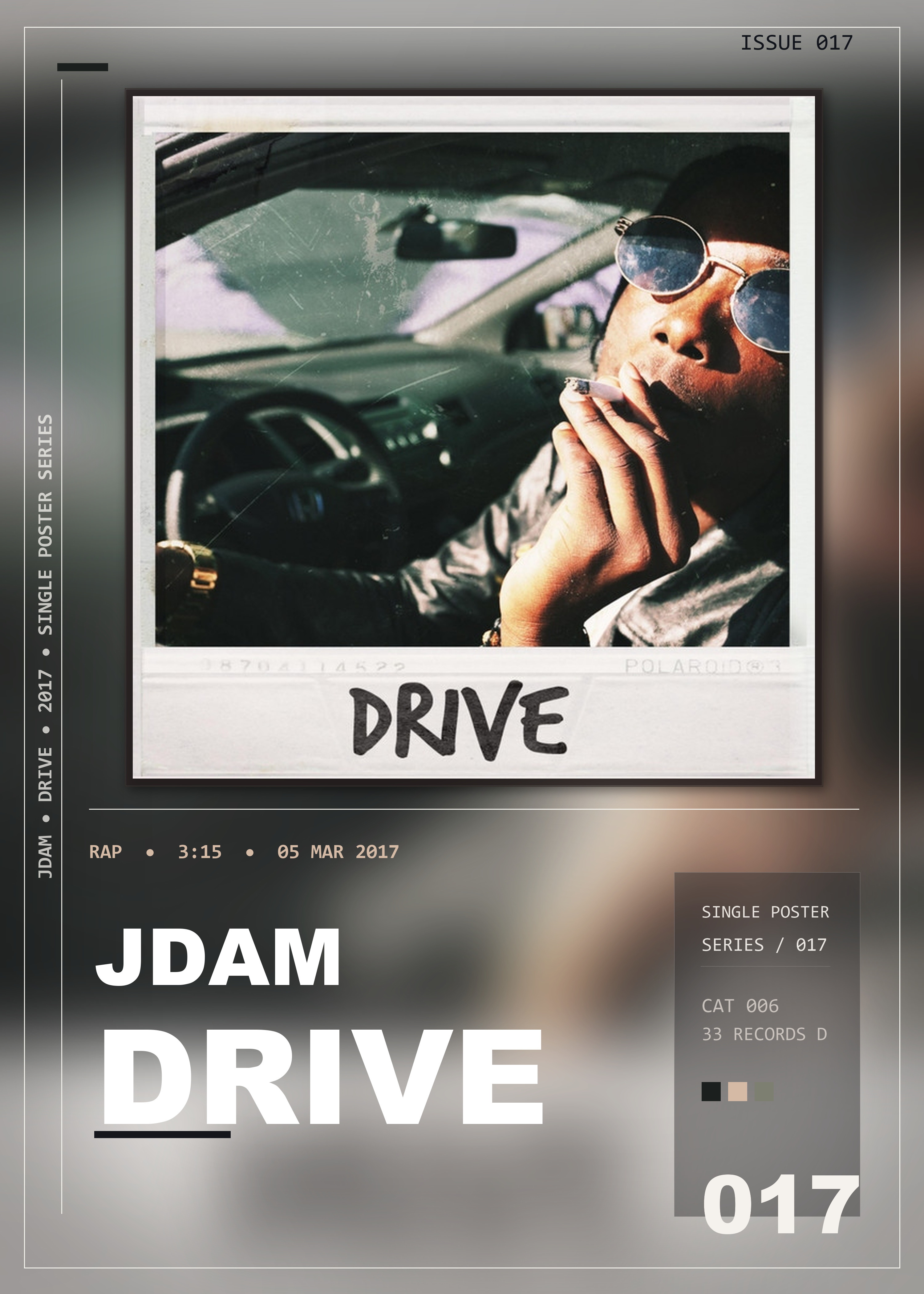 Music poster: Jdam - Drive