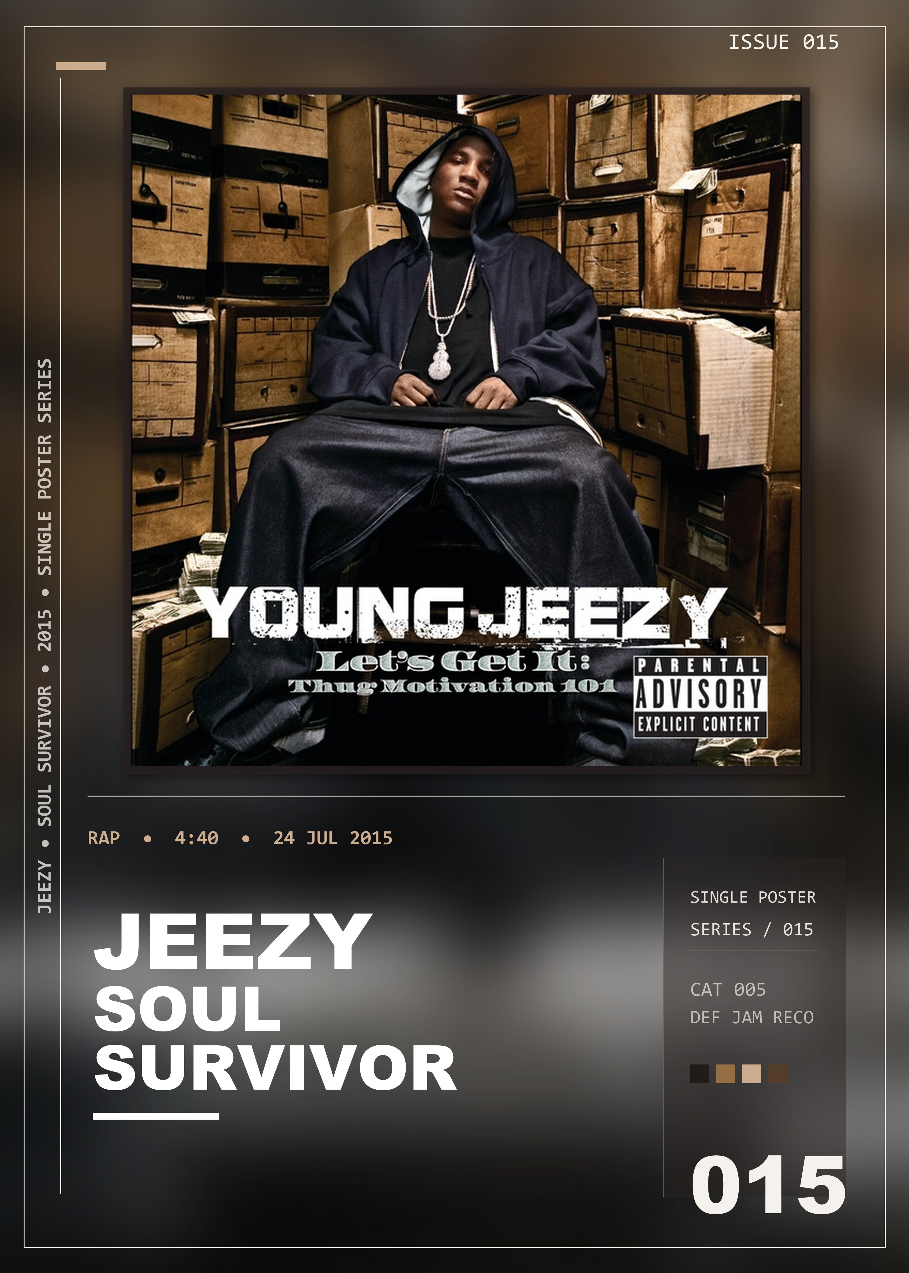 Music poster: Jeezy - Soul Survivor