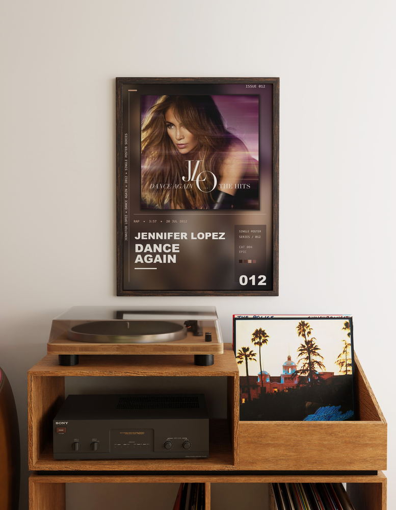 Music poster: Jennifer Lopez - Dance Again