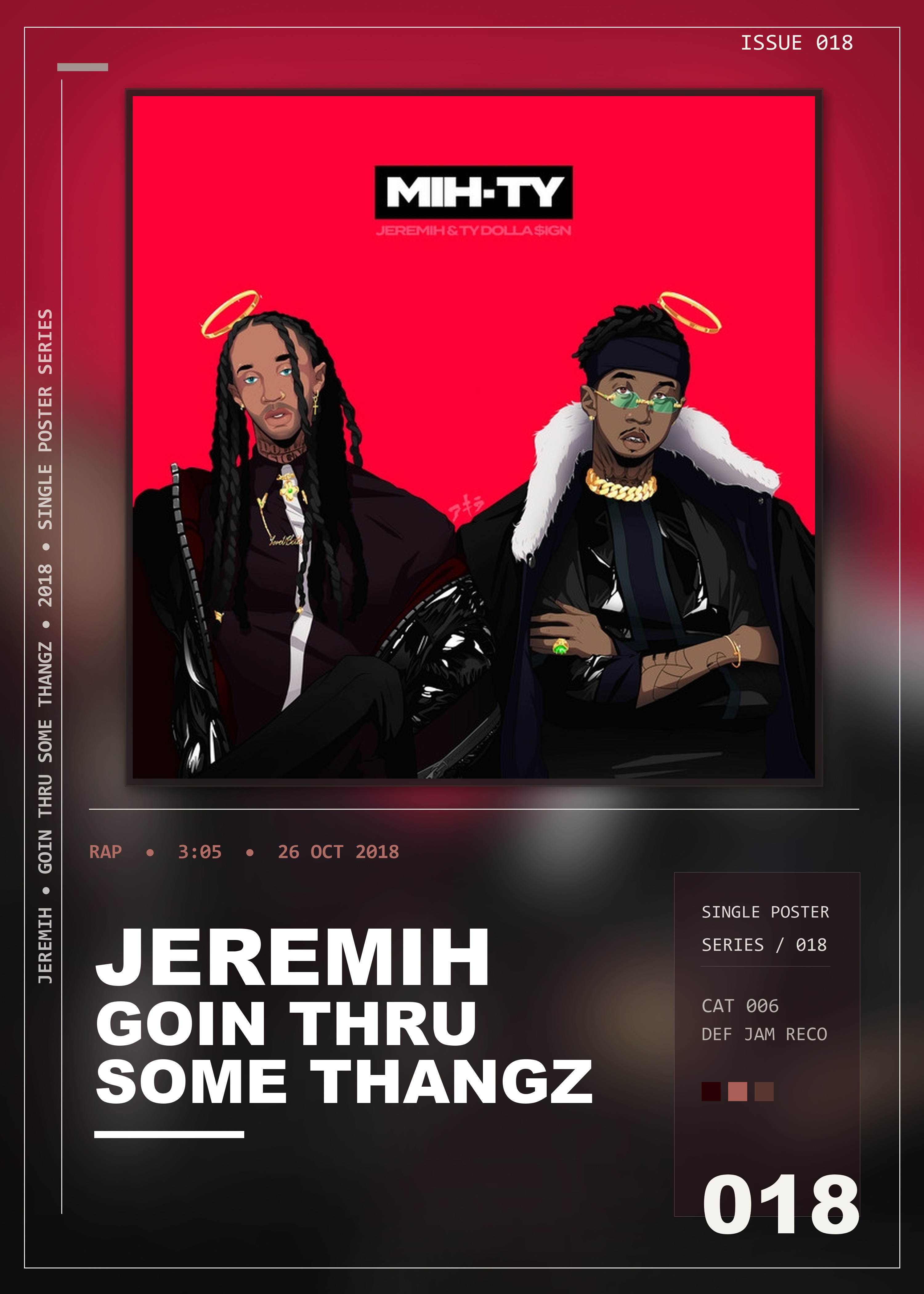 Music poster: Jeremih - Goin Thru Some Thangz