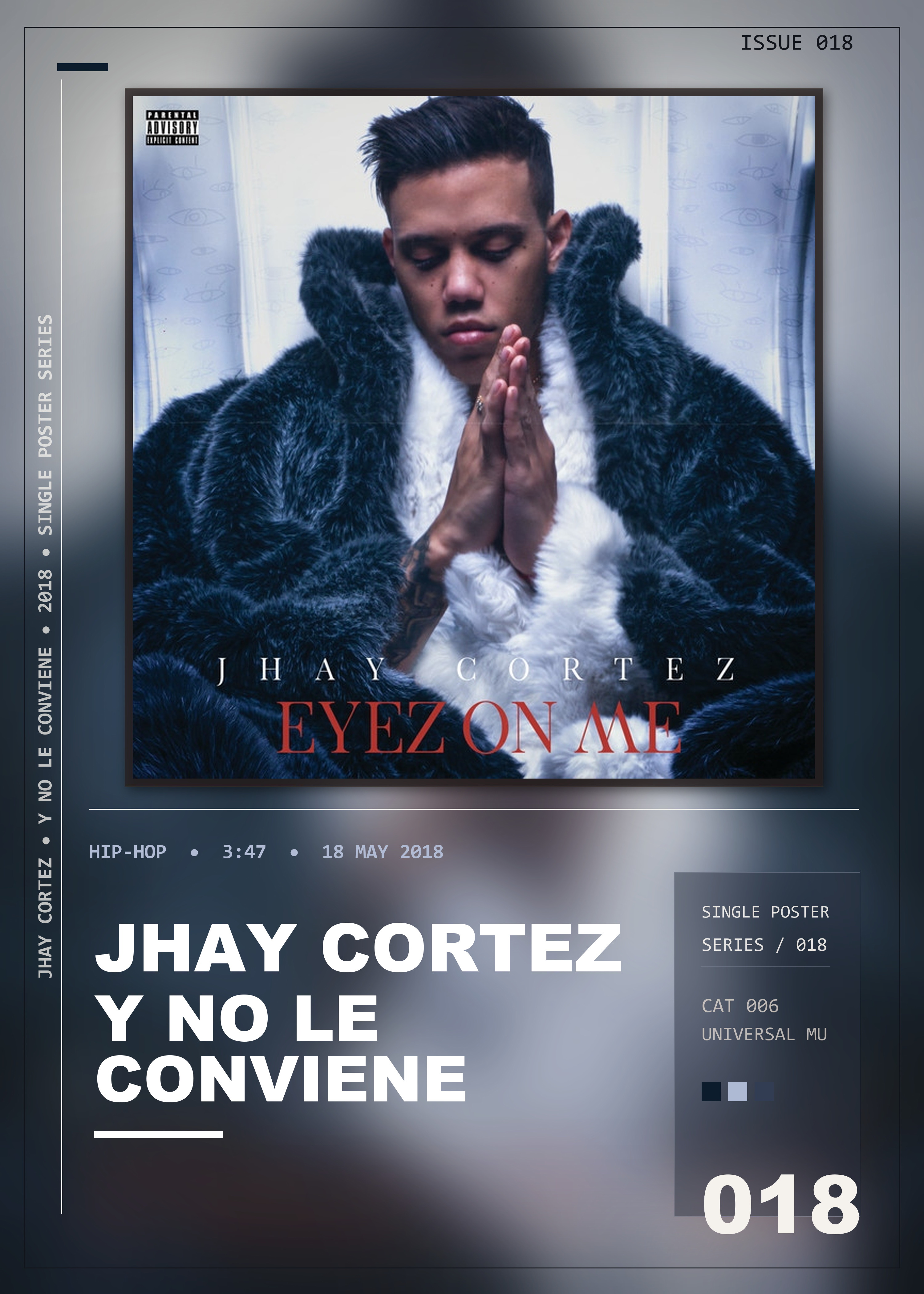 Music poster: Jhay Cortez - Y No Le Conviene