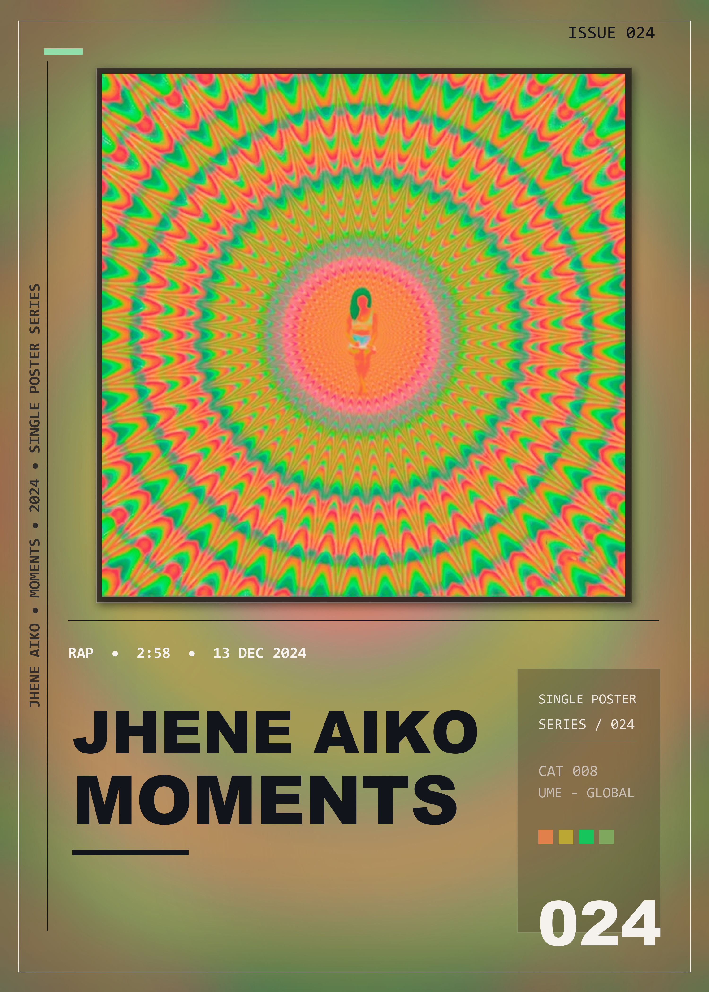Music poster: Jhene Aiko - Moments