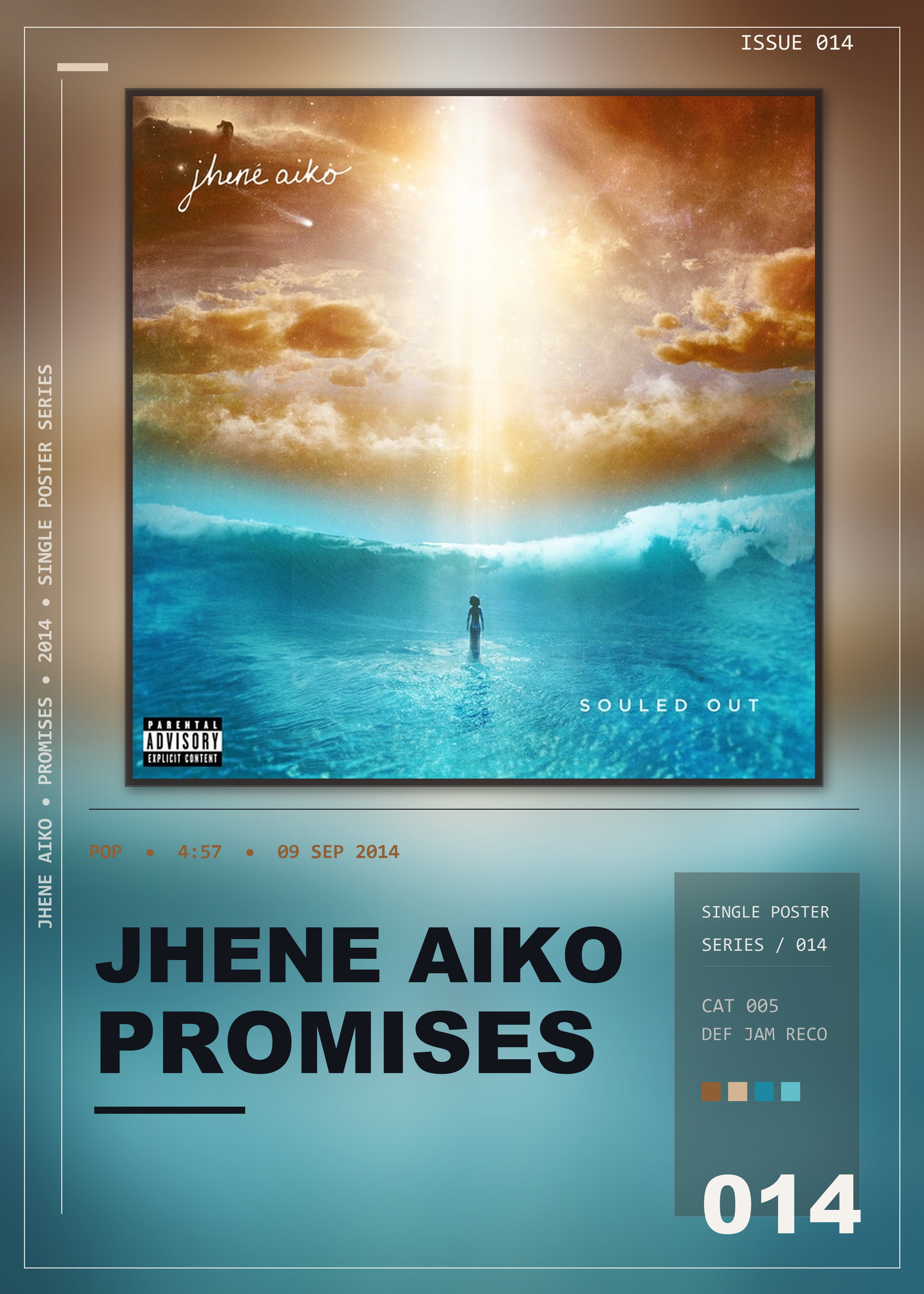 Music poster: Jhene Aiko - Promises