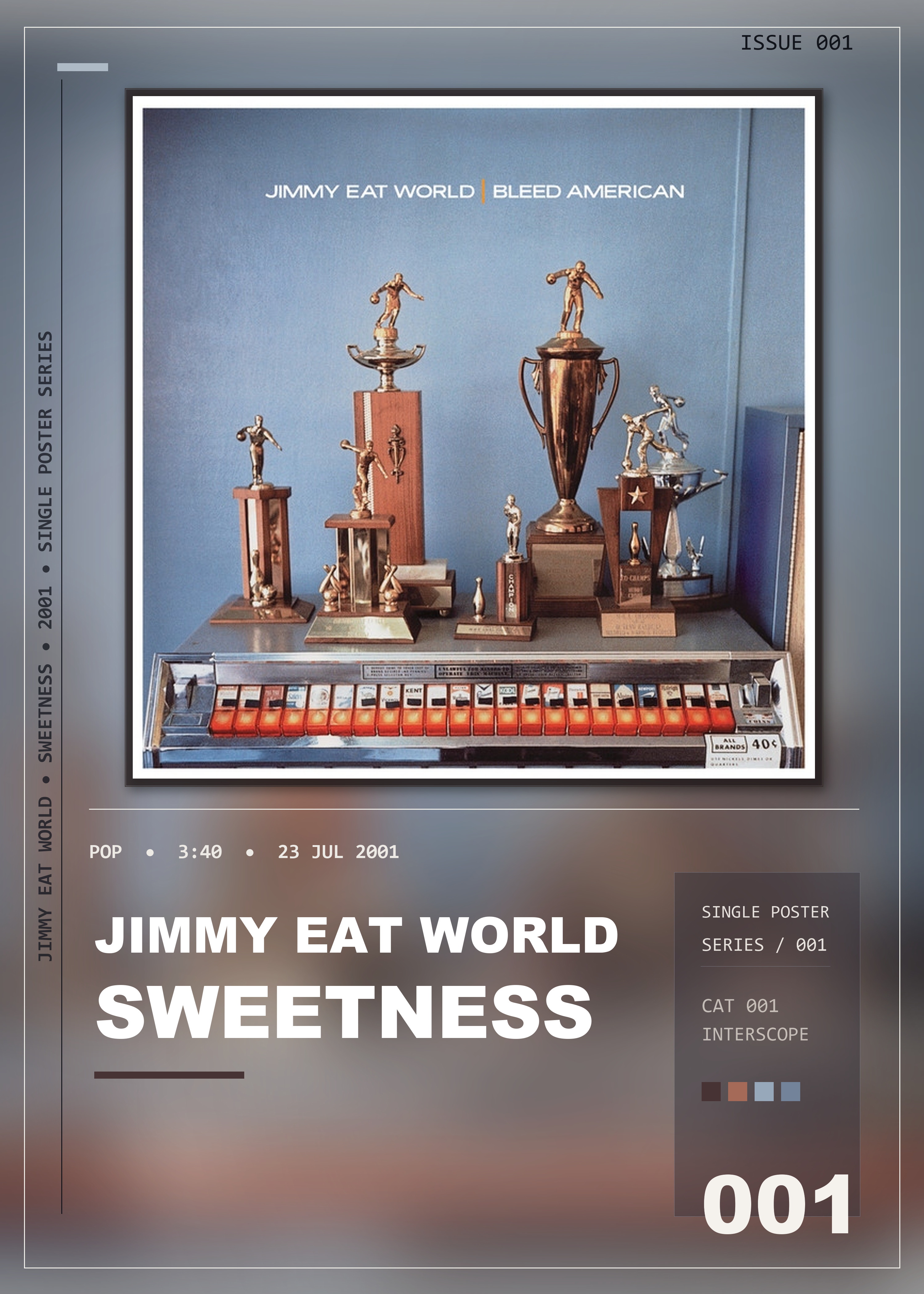 Music poster: Jimmy Eat World - Sweetness