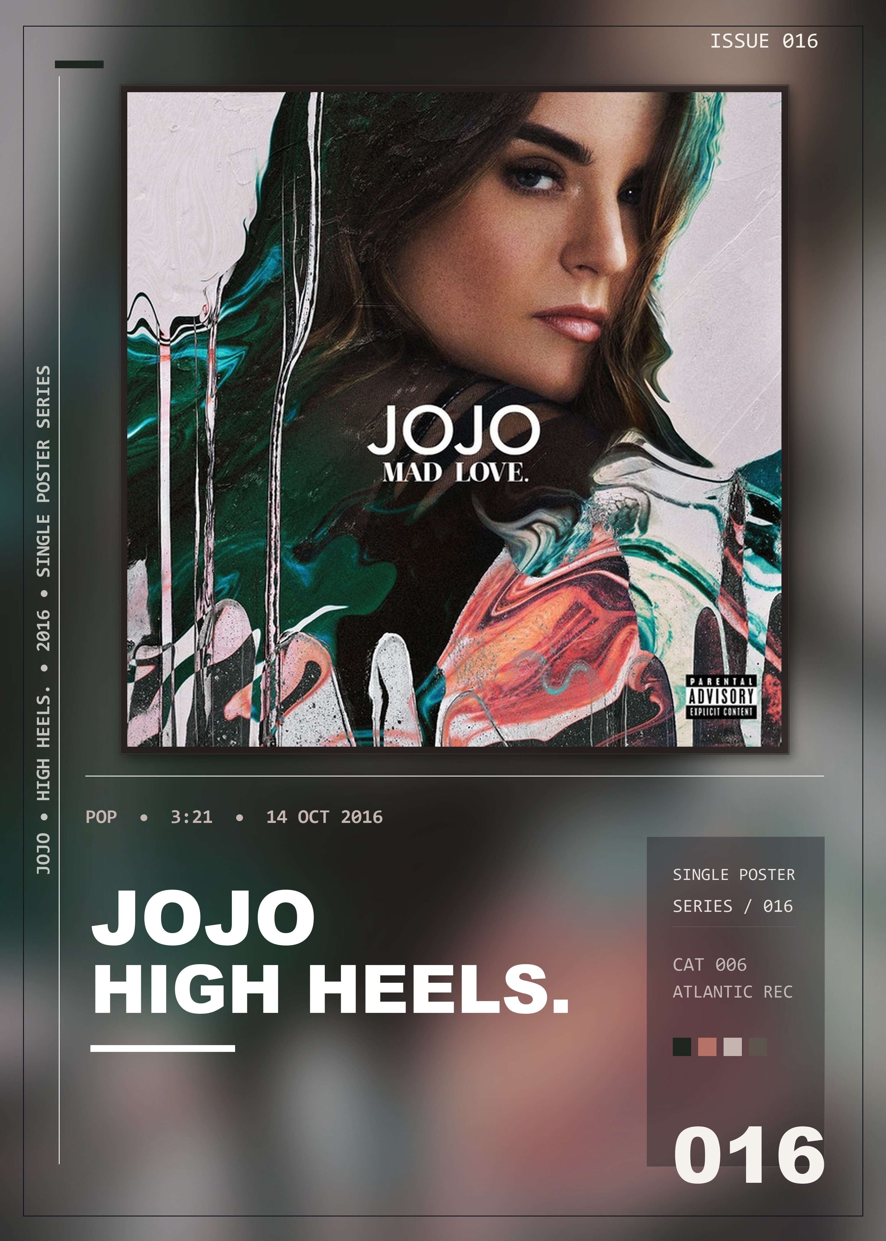 Music poster: JoJo - High Heels