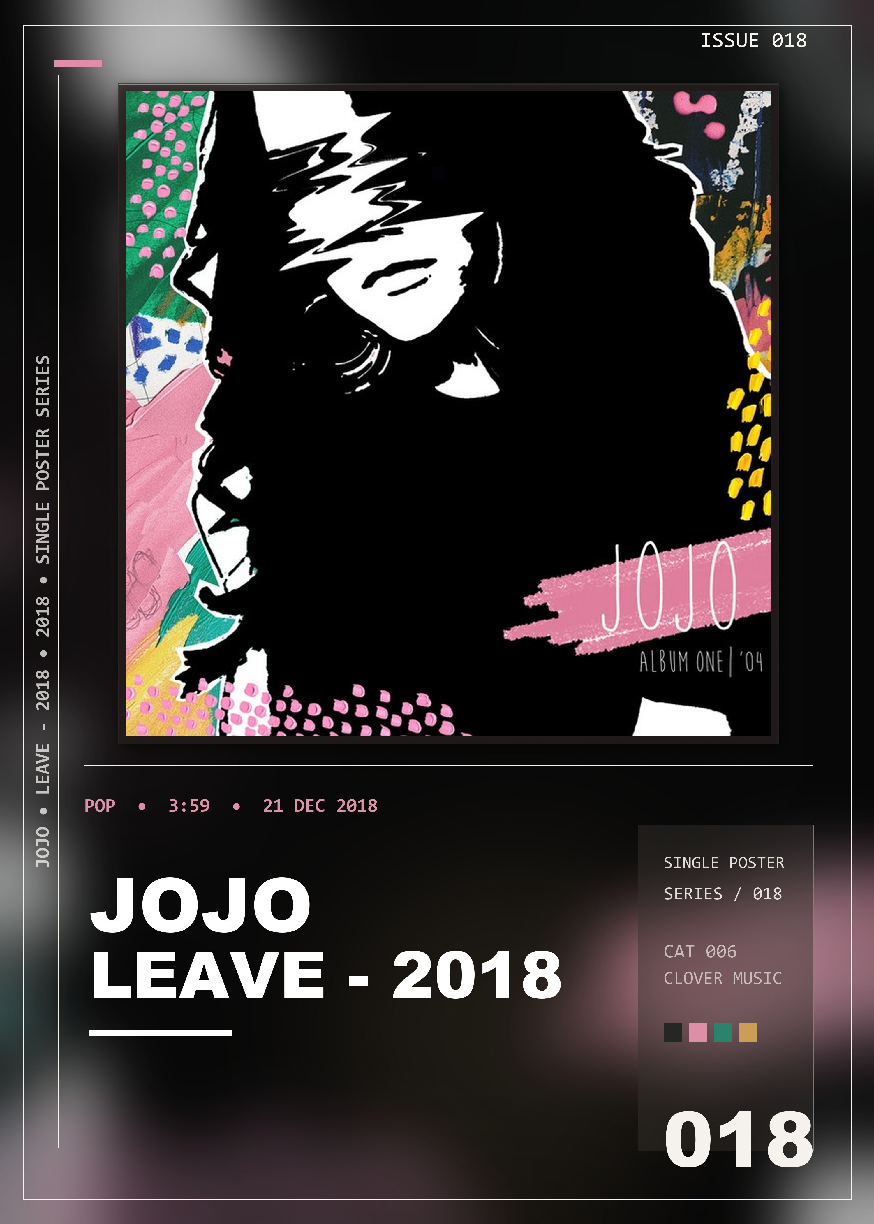 Music poster: JoJo - Leave Get Out - 2018