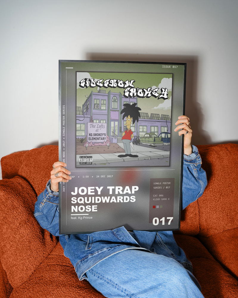 Music poster: Joey Trap - Squidwards Nose feat Kg Prince