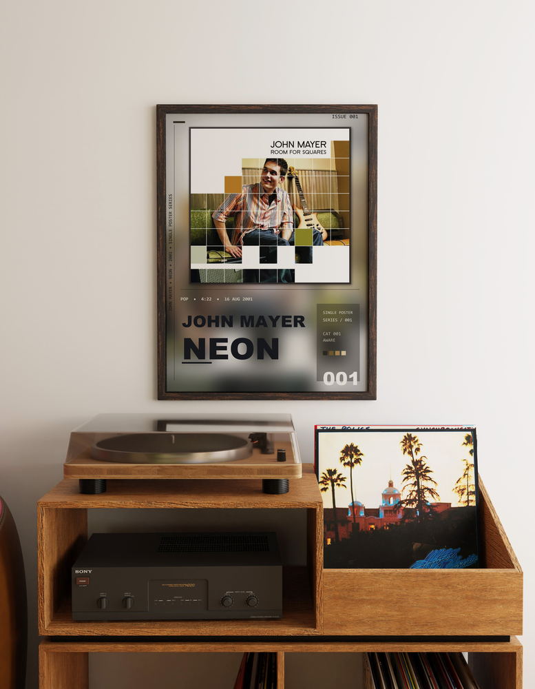 Music poster: John Mayer - Neon