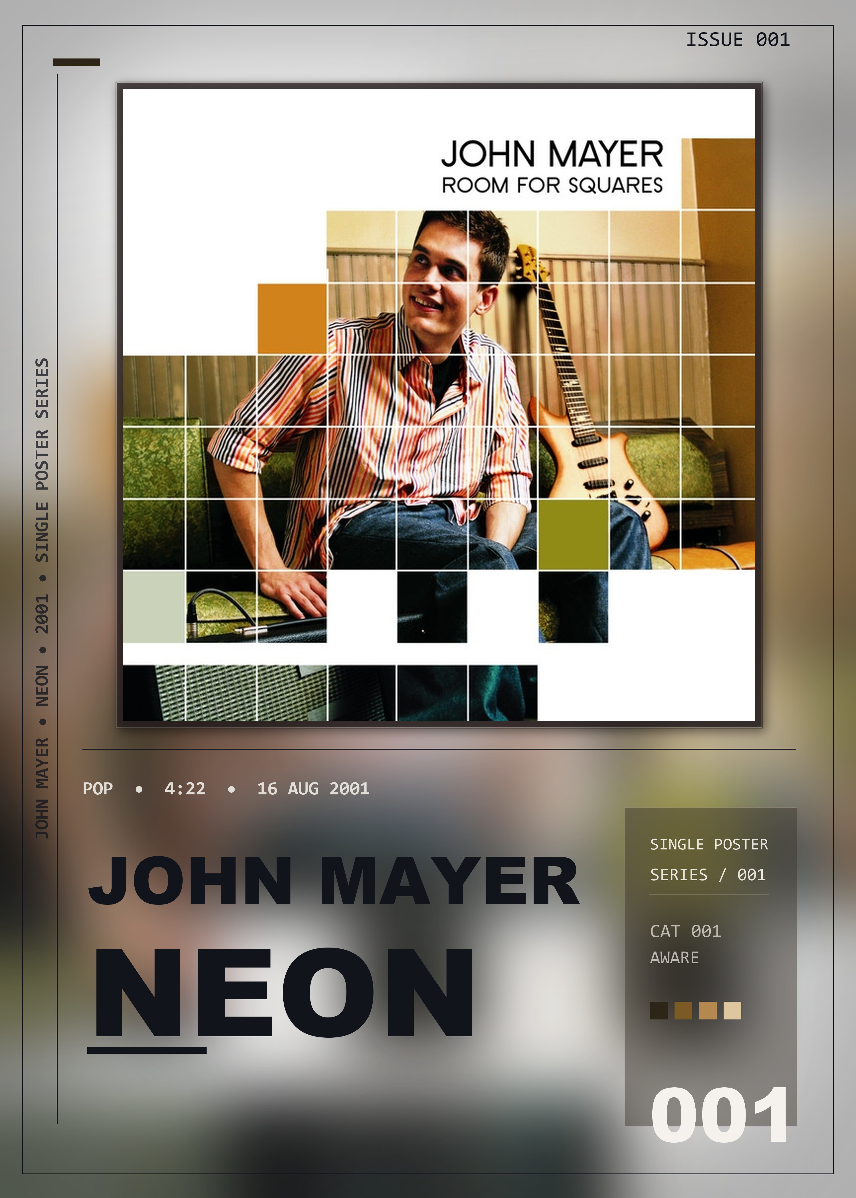 Music poster: John Mayer - Neon