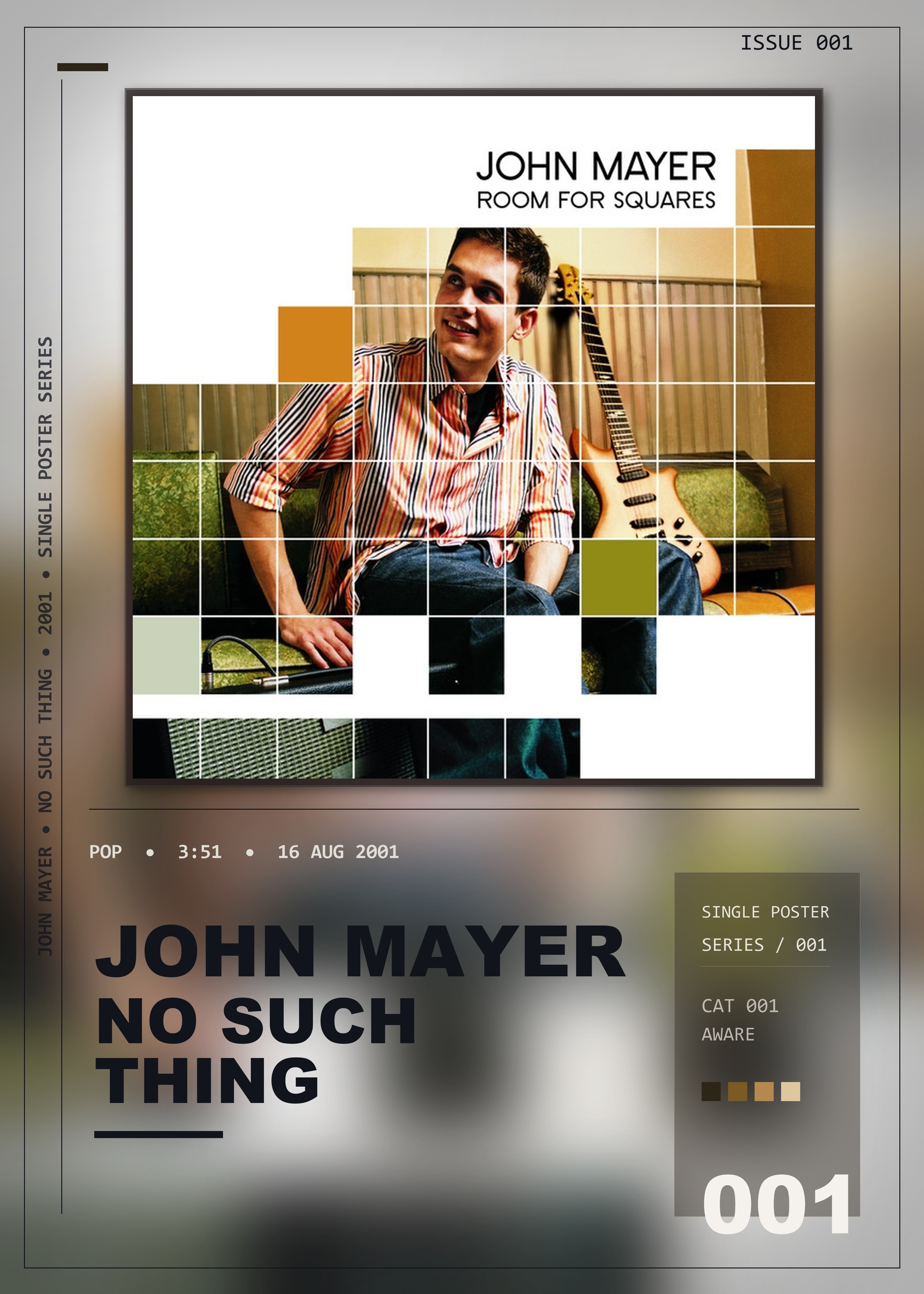 Music poster: John Mayer - No Such Thing