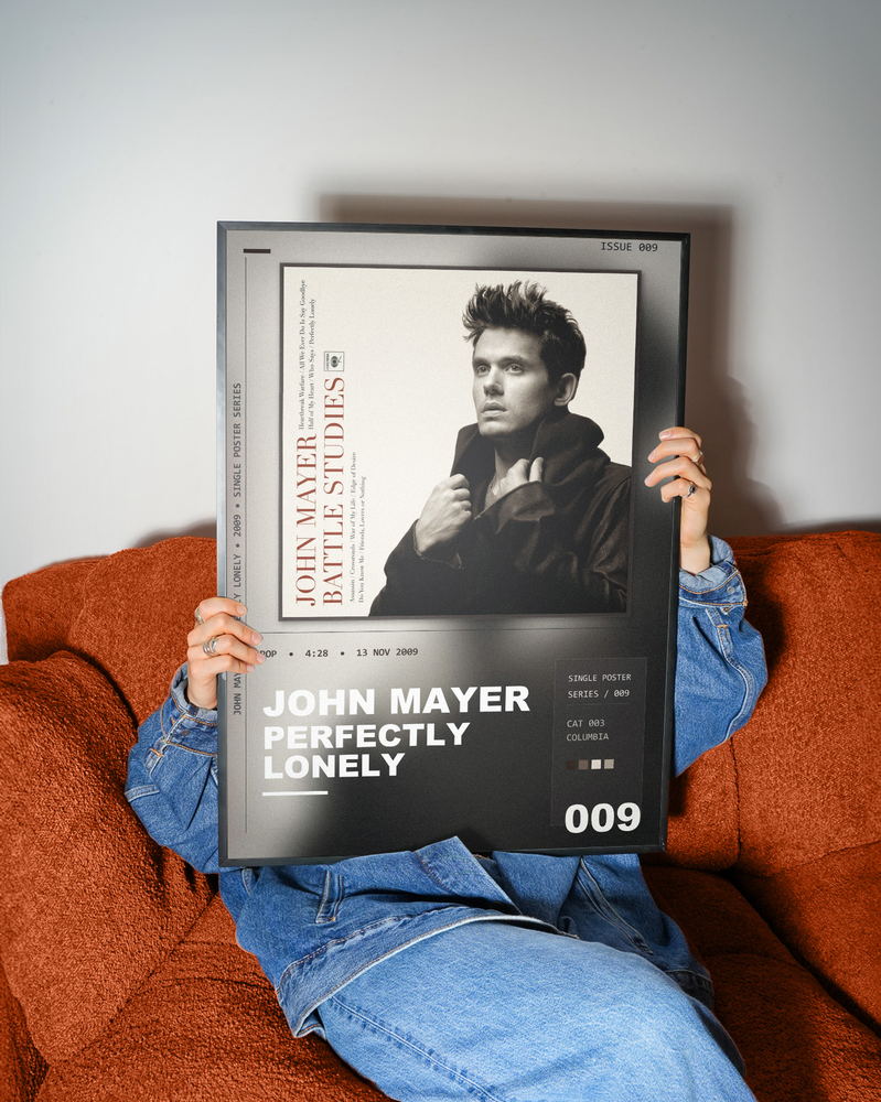 Music poster: John Mayer - Perfectly Lonely