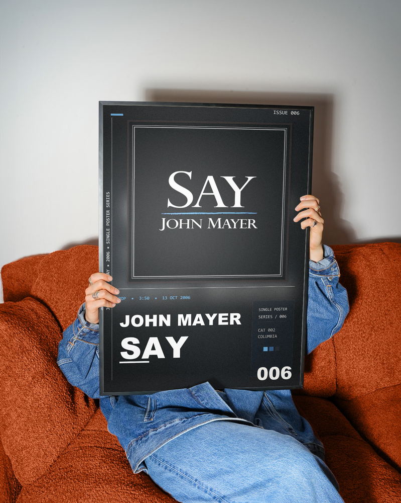 Music poster: John Mayer - Say